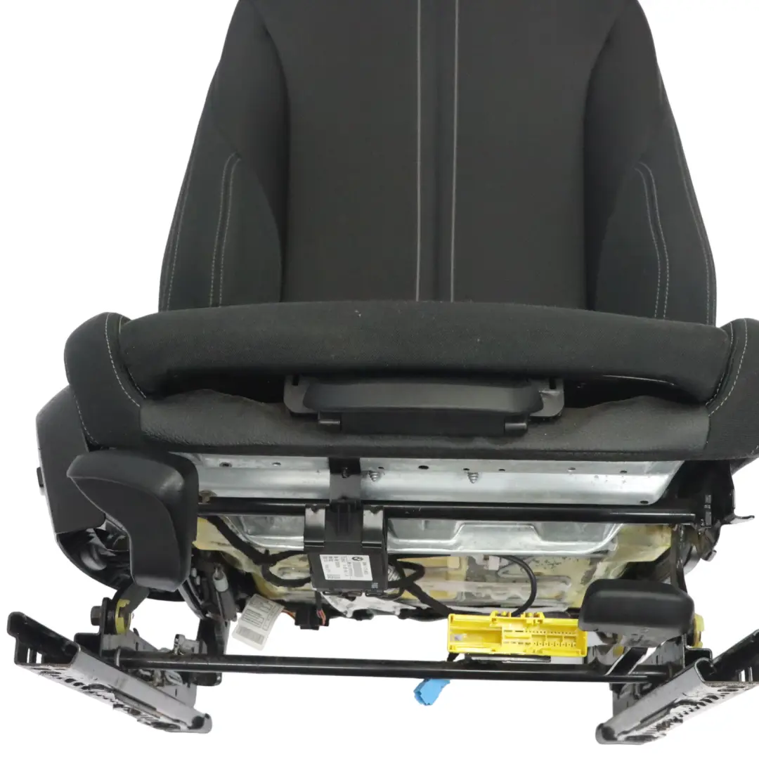 BMW F30 F31 LCI Sitz Sport Beheizt Stoff Anthrazit Grau Vorne Rechts - SKU 7475404-3 - Teilenummer 7475404
