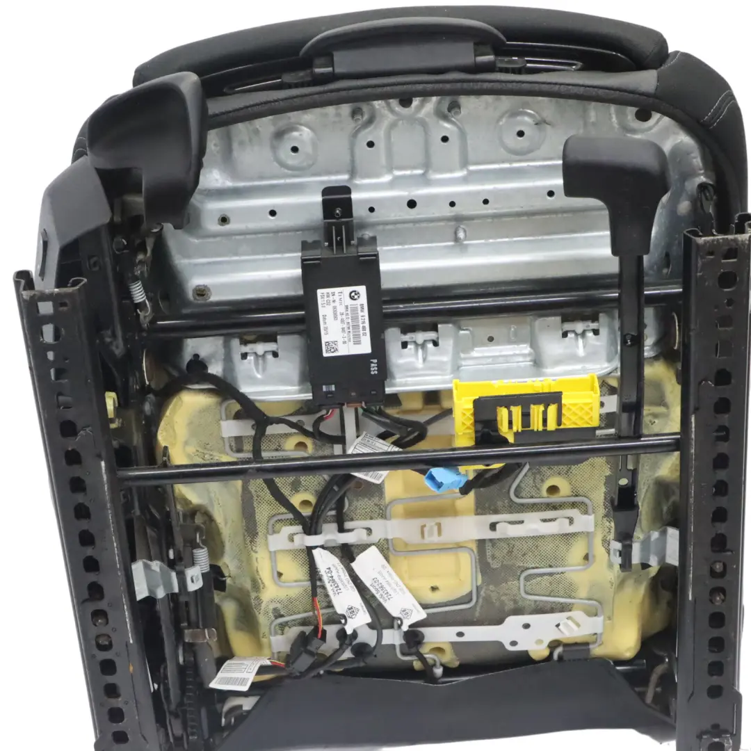 BMW F30 F31 LCI Sitz Sport Beheizt Stoff Anthrazit Grau Vorne Rechts - SKU 7475404-3 - Teilenummer 7475404