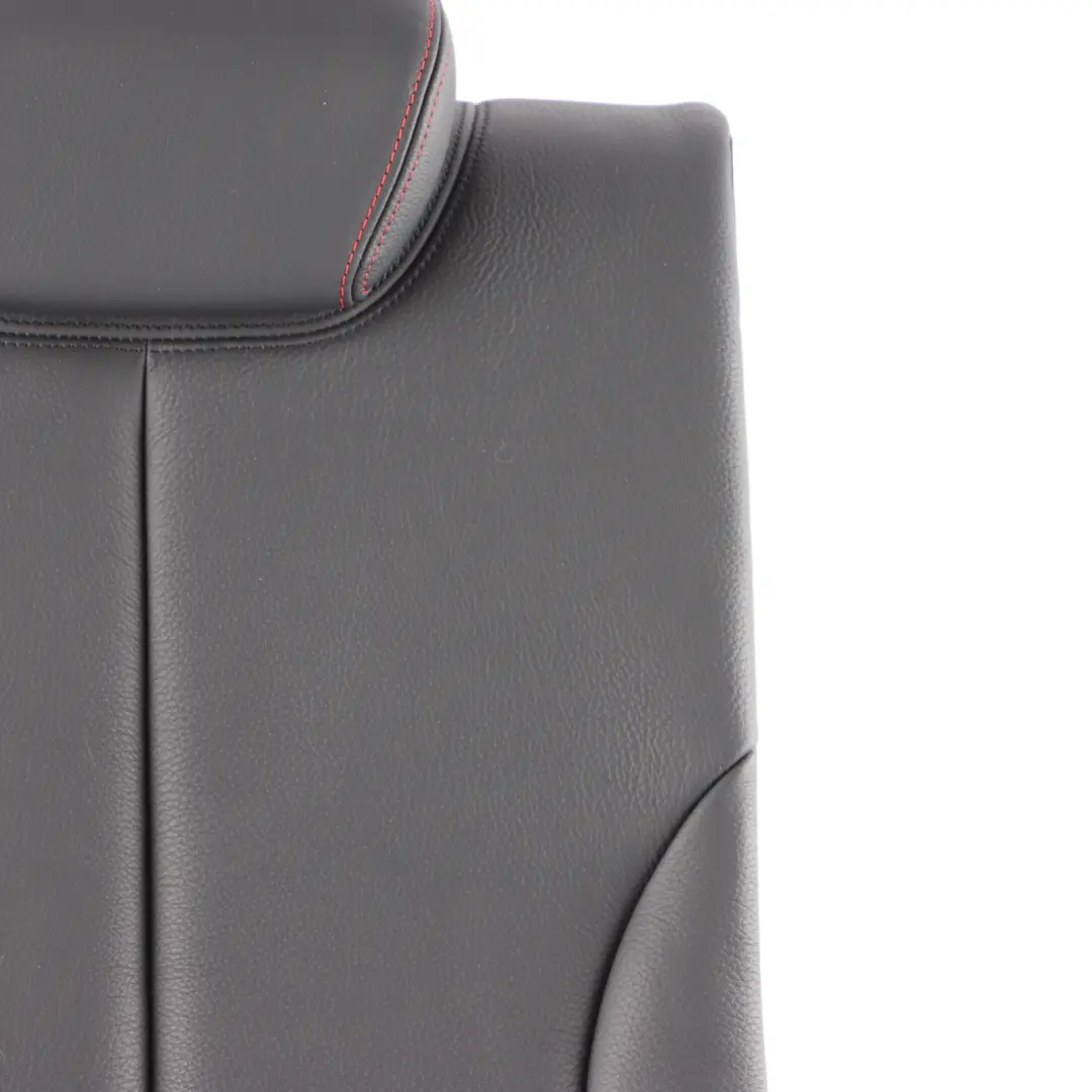 Backrest Rear Right O/S Covering Leather Black Red to BMW F36 LCI Seat with Part number 7479800 BMW F36 LCI Seat Backrest Rear Right O/S Covering Leather Black Red - SKU 7479800 - Part number 7479800