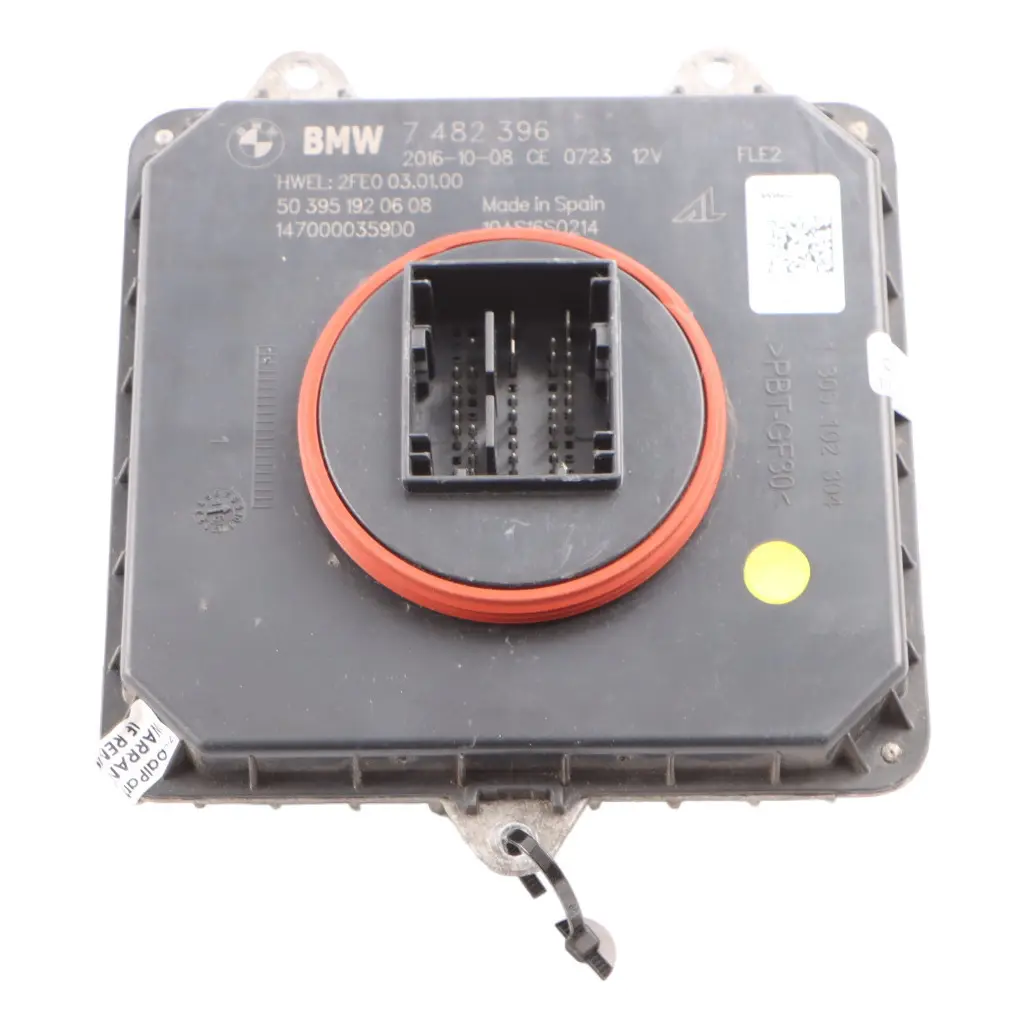 Front Lamp LED Headlight Ballast Control Module Unit to BMW F36 with Part number 7482396 BMW F36 Front Lamp LED Headlight Ballast Control Module Unit - SKU 7482396 - Part number 7482396