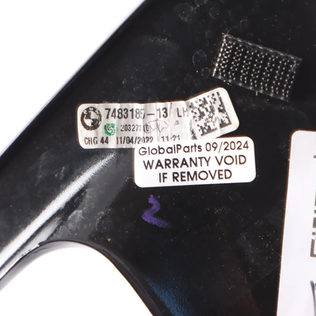 BMW F44 Finitura finestrino laterale posteriore sinistro Striscia lucido - SKU 7483185 - Numero di parte 7483185