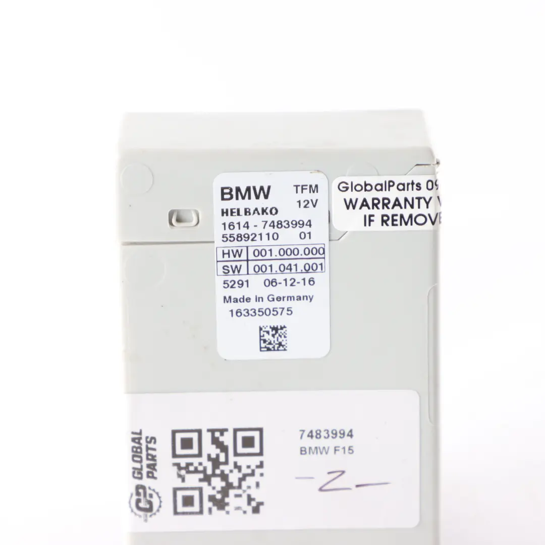 Pump Module Control Unit ECU to BMW X5 F15 Fuel with Part number 7483994 BMW X5 F15 Fuel Pump Module Control Unit ECU - SKU 7483994 - Part number 7483994