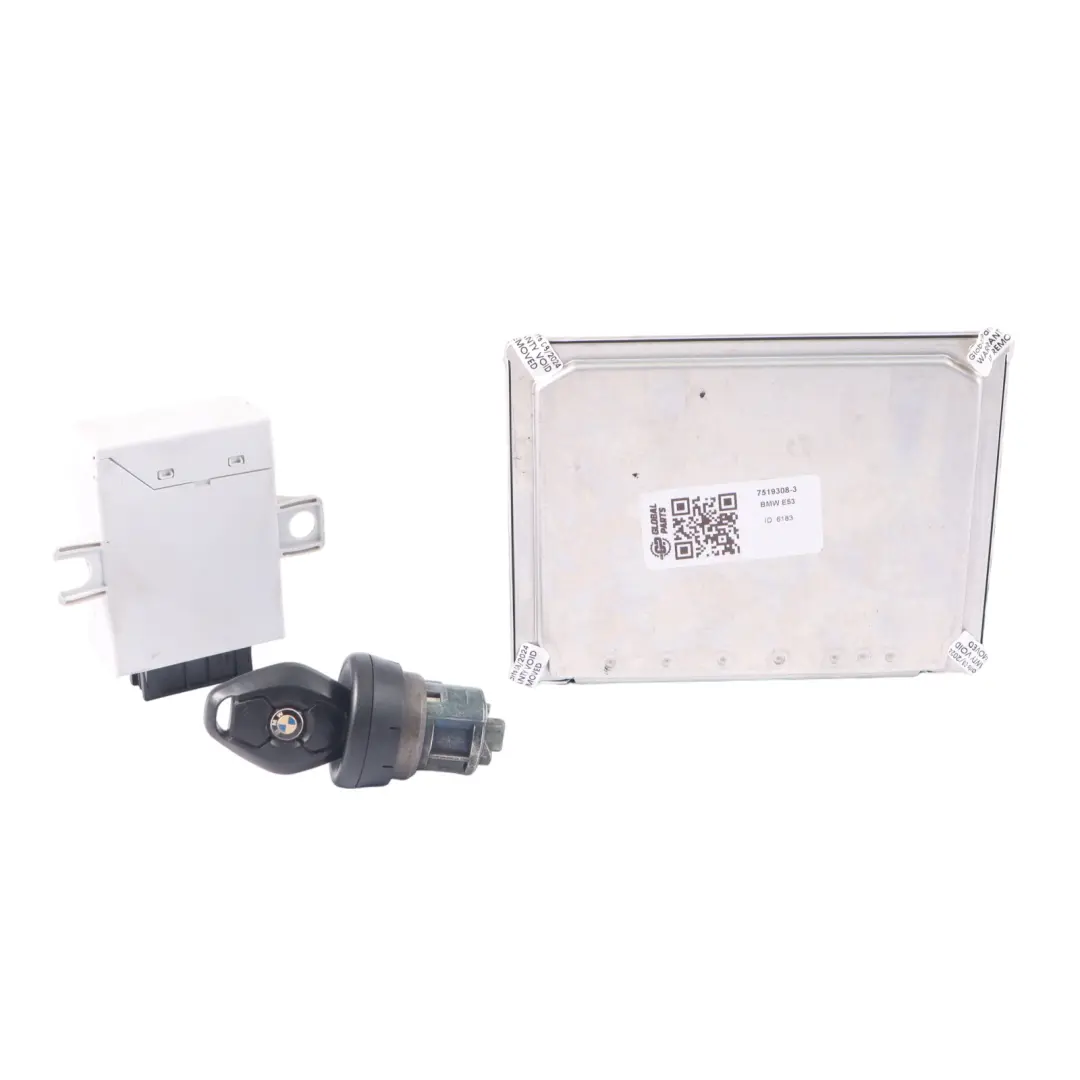 M54 231HP Kit ECU DME Manuale EWS3 Chiave per BMW X5 E53 3.0i con numero di parte 7519308 BMW X5 E53 3.0i M54 231HP Kit ECU DME Manuale EWS3 Chiave - SKU 7519308-3 - Numero di parte 7519308