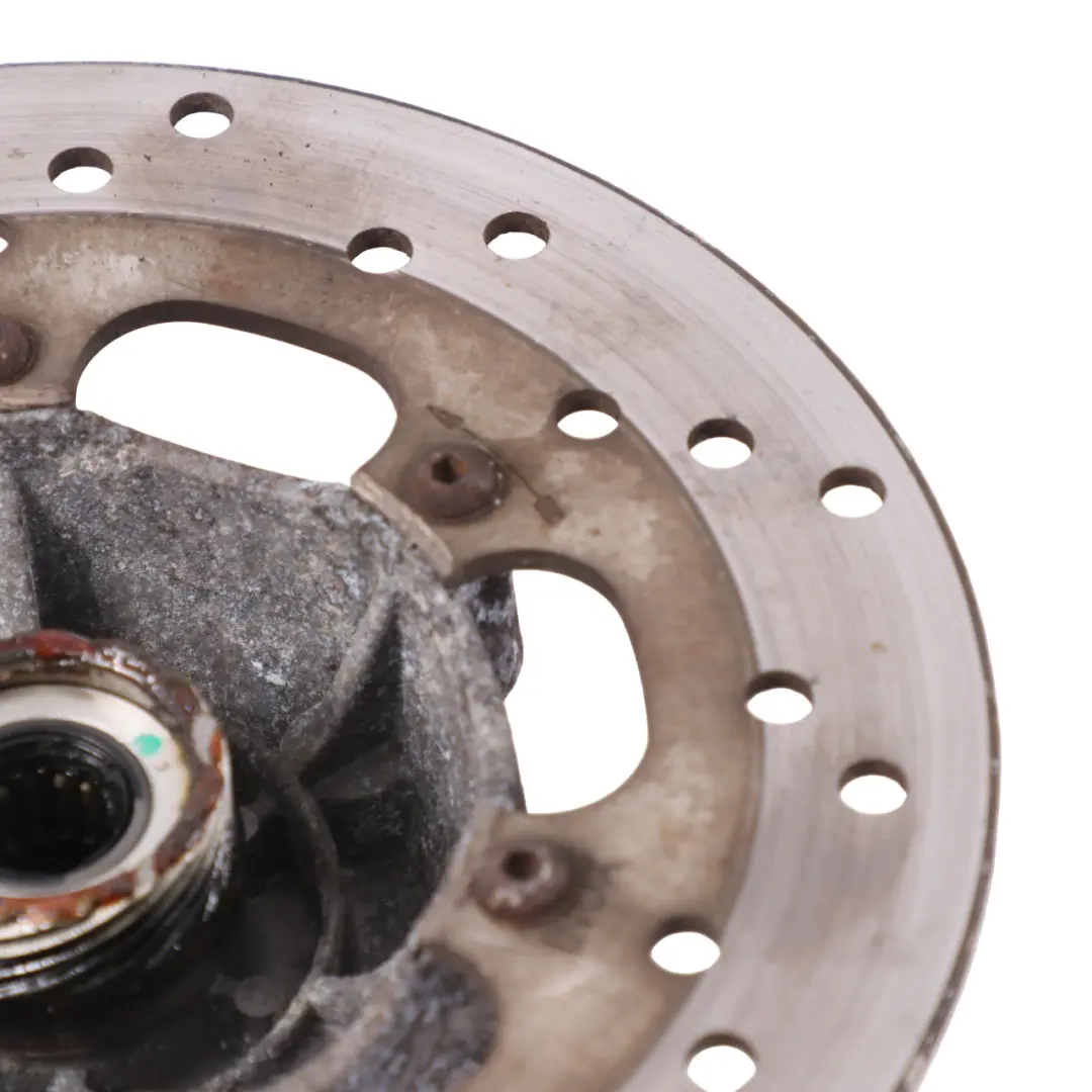 Piaggio Vespa GT 200 Front Wheel Hub Suspension Mount Bracket Brake Disc to with Part number 75270 Piaggio Vespa GT 200 Front Wheel Hub Suspension Mount Bracket Brake Disc - SKU 75270 - Part number 75270