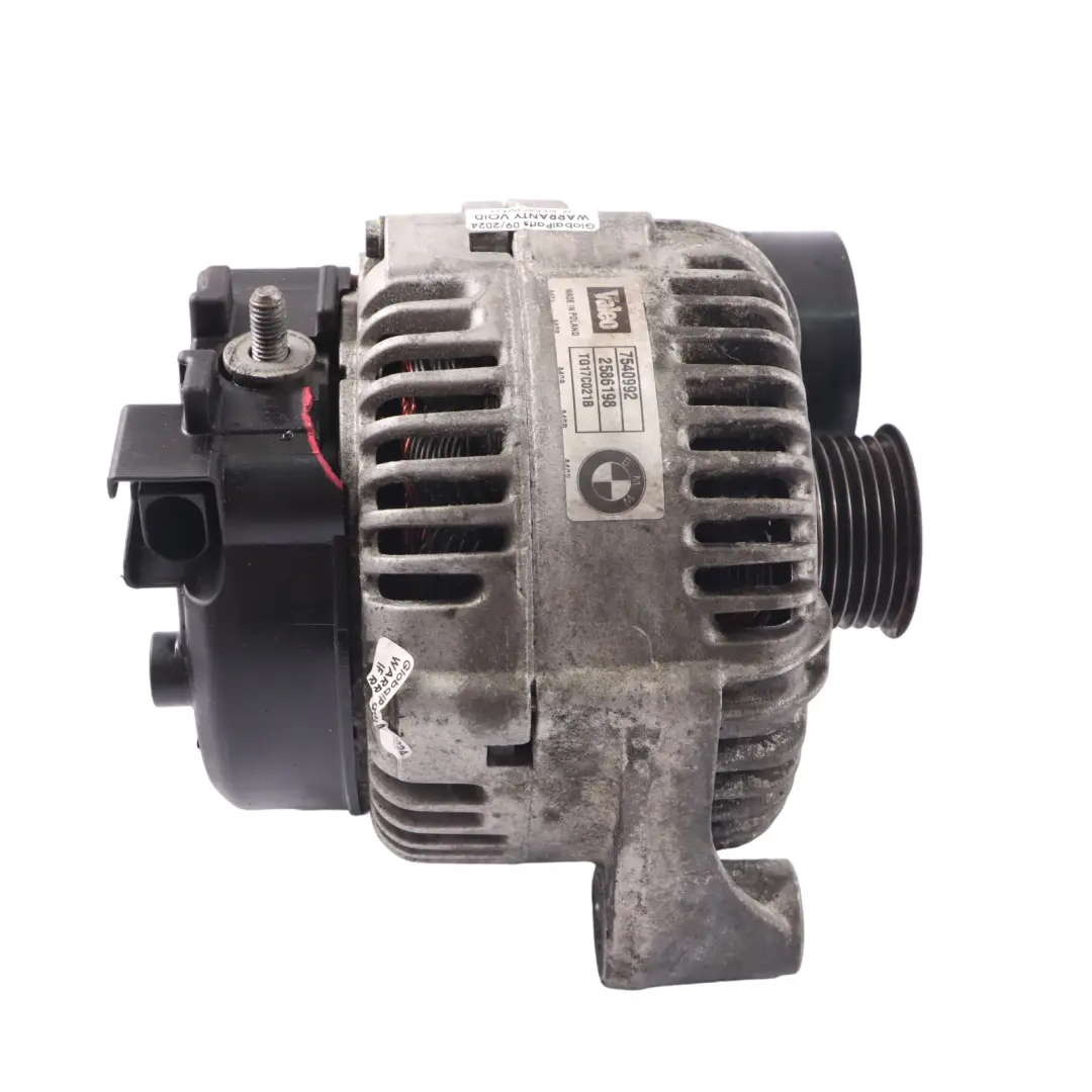 Alternatore Generatore BMW X5 E53 E60 E61 E63 E65 N62 Benzina 180A per con numero di parte 7540992 Alternatore Generatore BMW X5 E53 E60 E61 E63 E65 N62 Benzina 180A - SKU 7540992-2 - Numero di parte 7540992