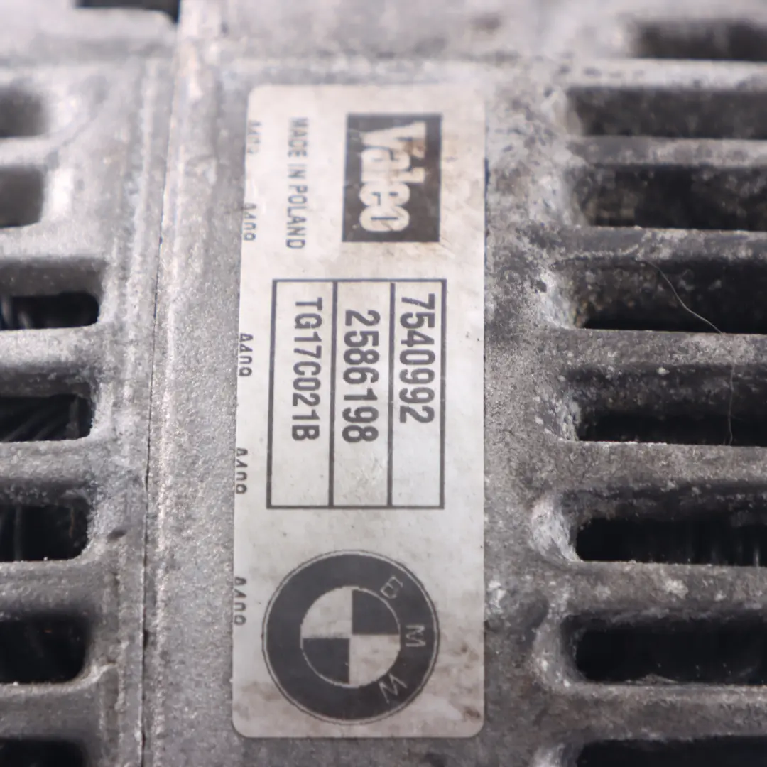 Alternateur Générateur BMW X5 E53 E60 E61 E63 E65 N62 Essence 180A pour  à propos du numéro de pièce 7540992  Alternateur Générateur BMW X5 E53 E60 E61 E63 E65 N62 Essence 180A - SKU 7540992-2 - Numéro de pièce 7540992