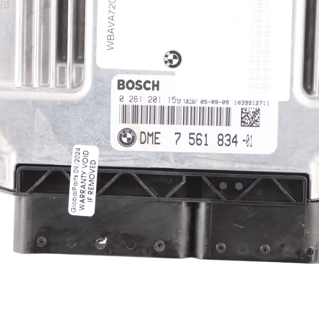 BMW E87 E90 120i 320i N46 150HP Sterownik Silnika Kluczyk DME CAS2 - SKU 7561834-14 - Numer Części 7561834