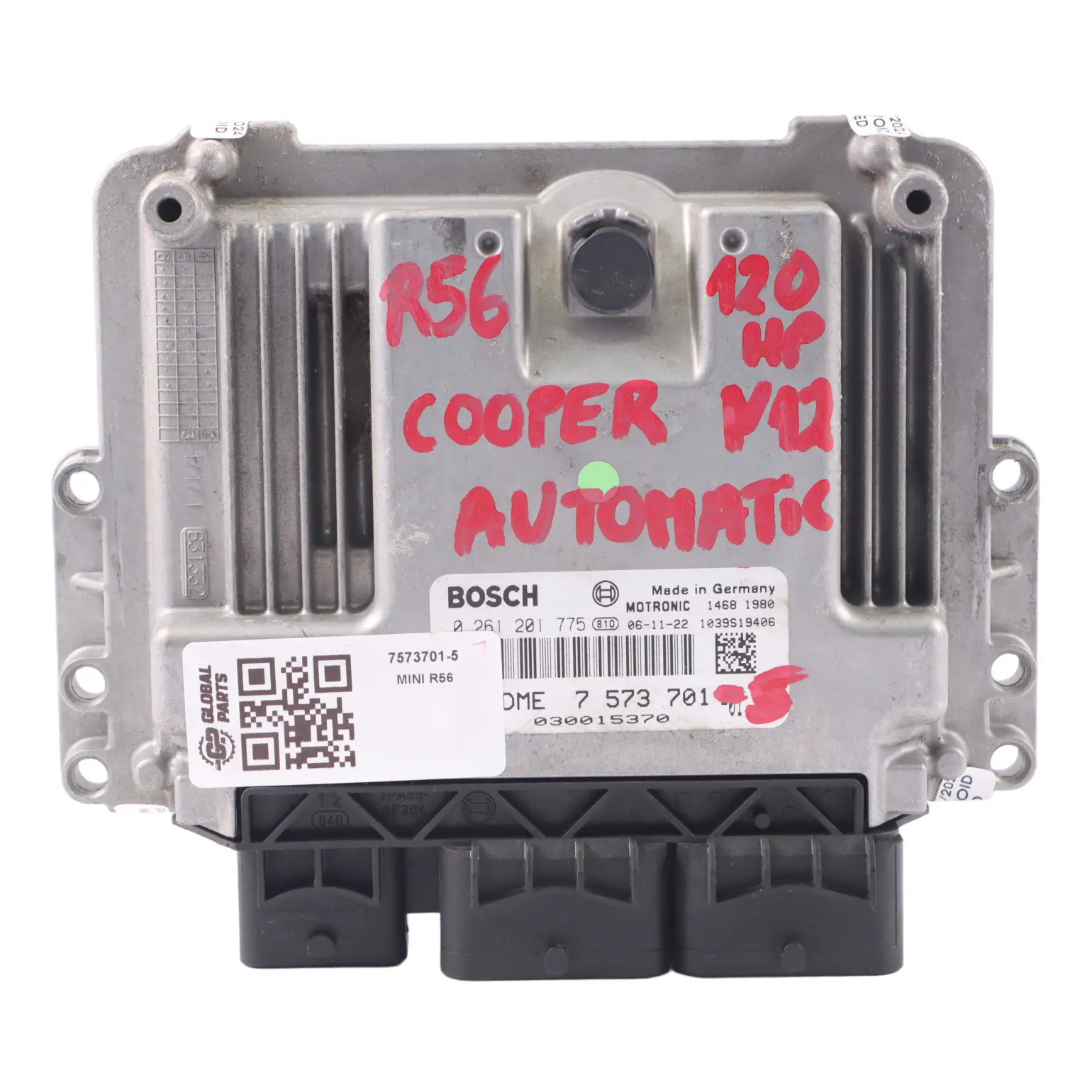 Mini Cooper One R55 R56 N12 120HP DME 7573701 Unité Moteur ECU Automatique