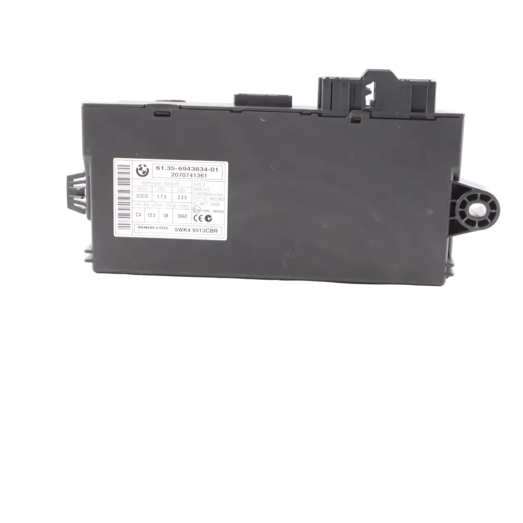 BMW E81 E87 LCI E90 E91 N43 118i Engine ECU DME Kit CAS3 + Key Manual - SKU 7578032-1 - Part number 7578032