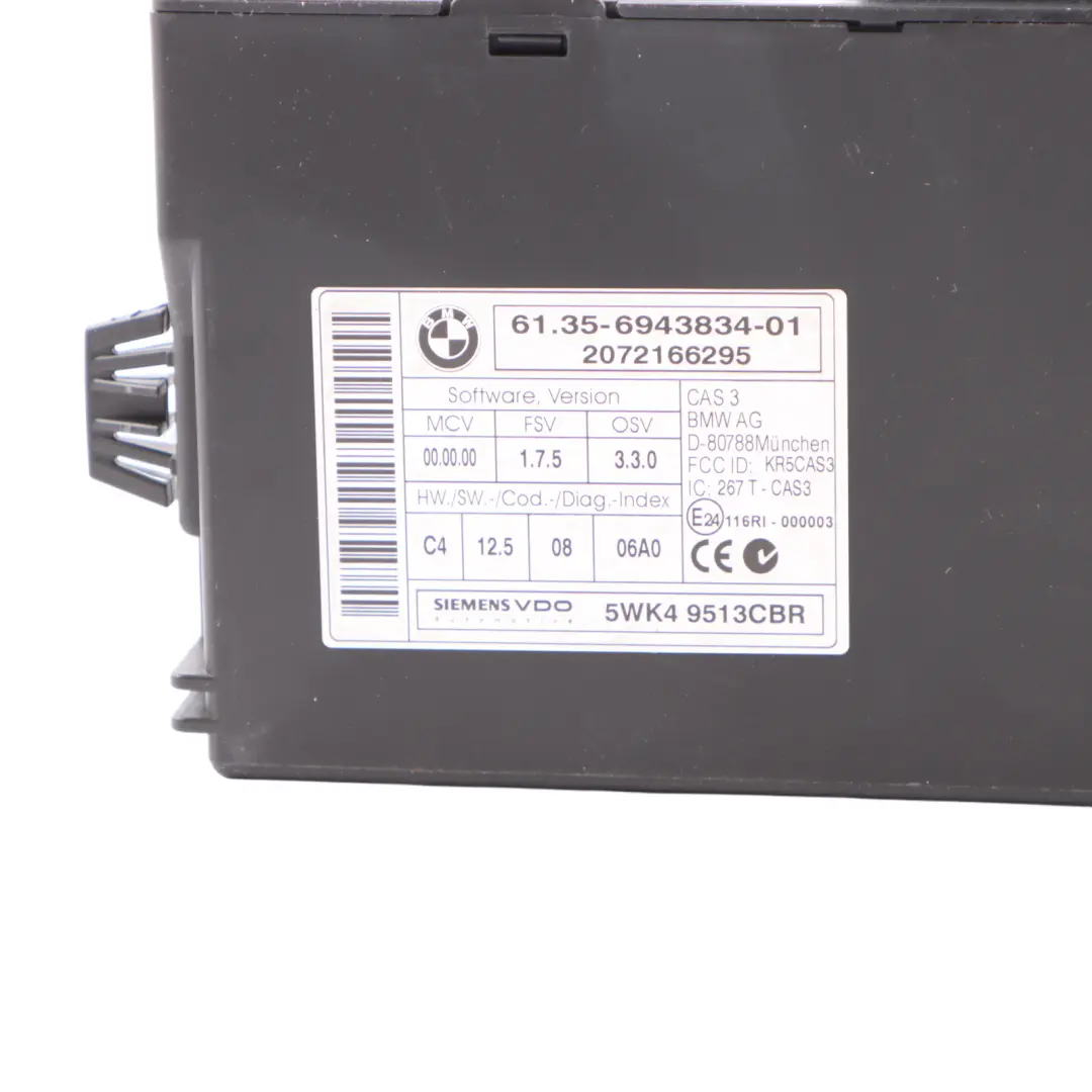 N45N ECU Kit DME CAS3 + Keys Manual to BMW E81 E87 LCI E90 116i 316i with Part number 7581848 BMW E81 E87 LCI E90 116i 316i N45N ECU Kit DME CAS3 + Keys Manual - SKU 7581848-3 - Part number 7581848