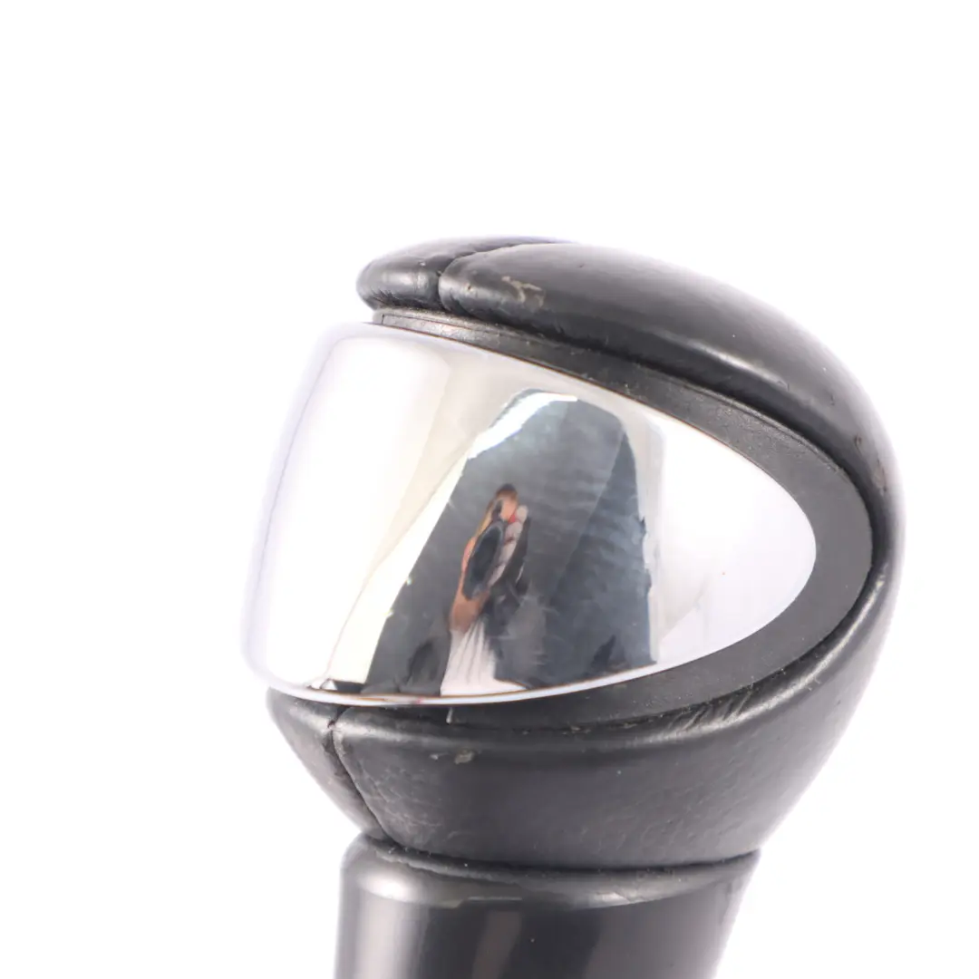 Leather Ring Gear Shift Knob Lever Grip to Mini R55 R56 R60 with Part number 7584237 Mini R55 R56 R60 Leather Ring Gear Shift Knob Lever Grip - SKU 7584237-1 - Part number 7584237