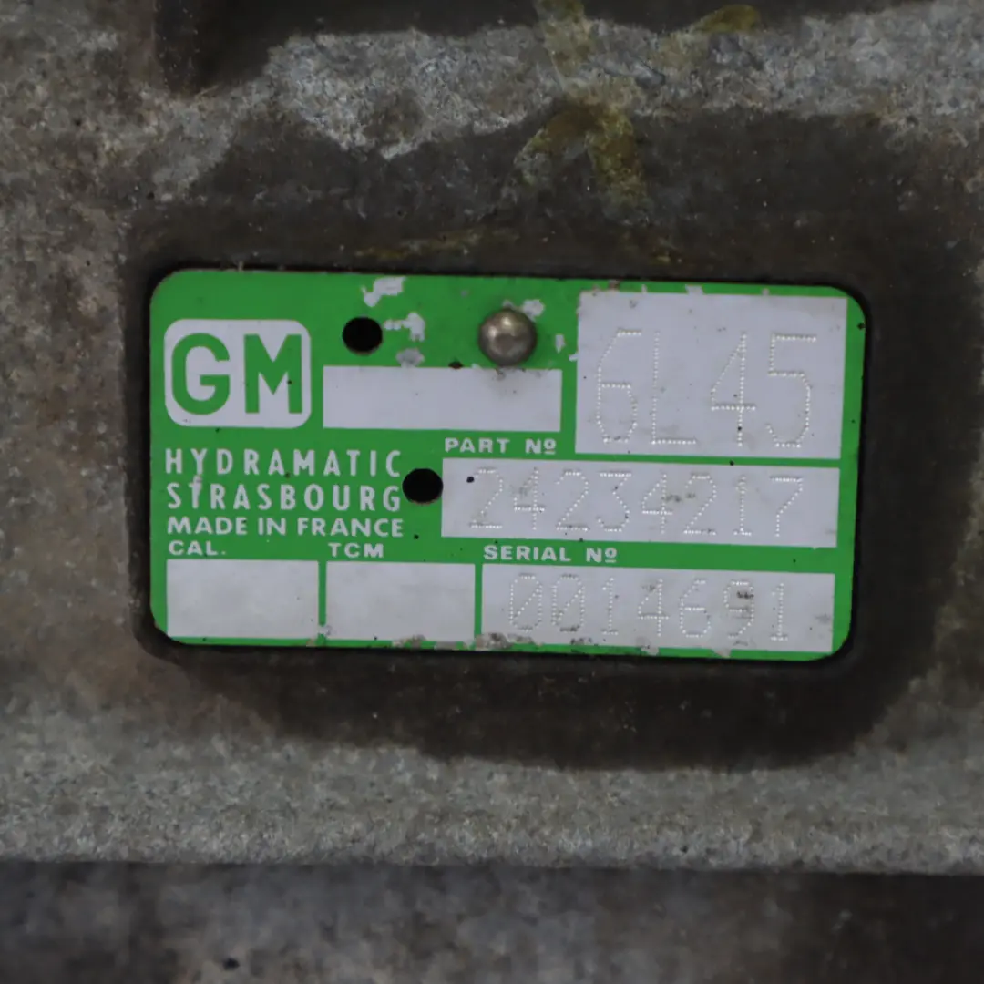 BMW X3 E83 LCI 3.0si N52N Automatyczna Skrzynia Biegów GA6L45R 7572194 - SKU 7586032 - Numer Części 7586032