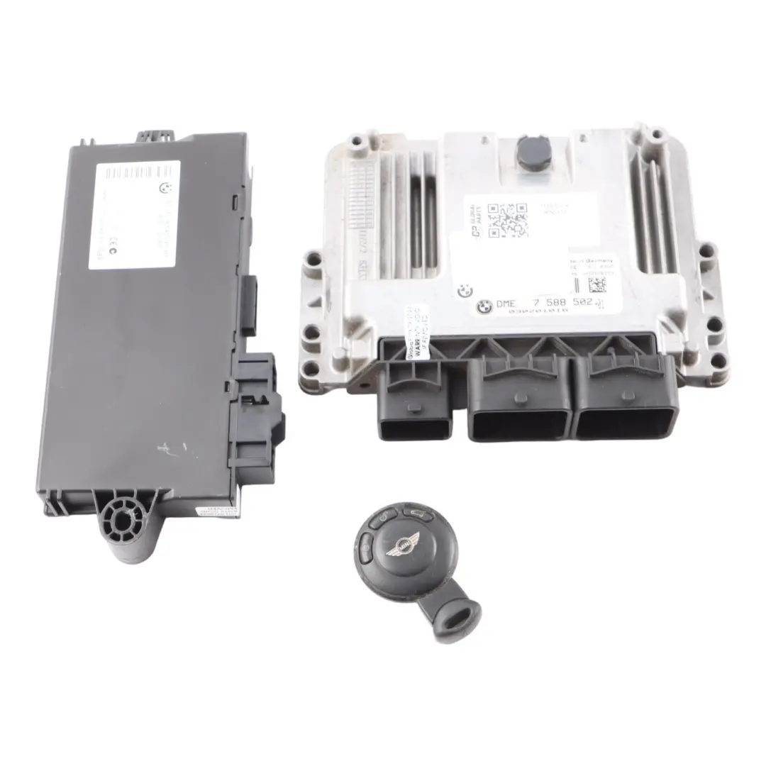 ECU Kit DME CAS3 Keys Manual to Mini One R55 R56 N12 1.4 Petrol Engine with Part number 7588502 Mini One R55 R56 N12 1.4 Petrol Engine ECU Kit DME CAS3 Keys Manual - SKU 7588502-4 - Part number 7588502