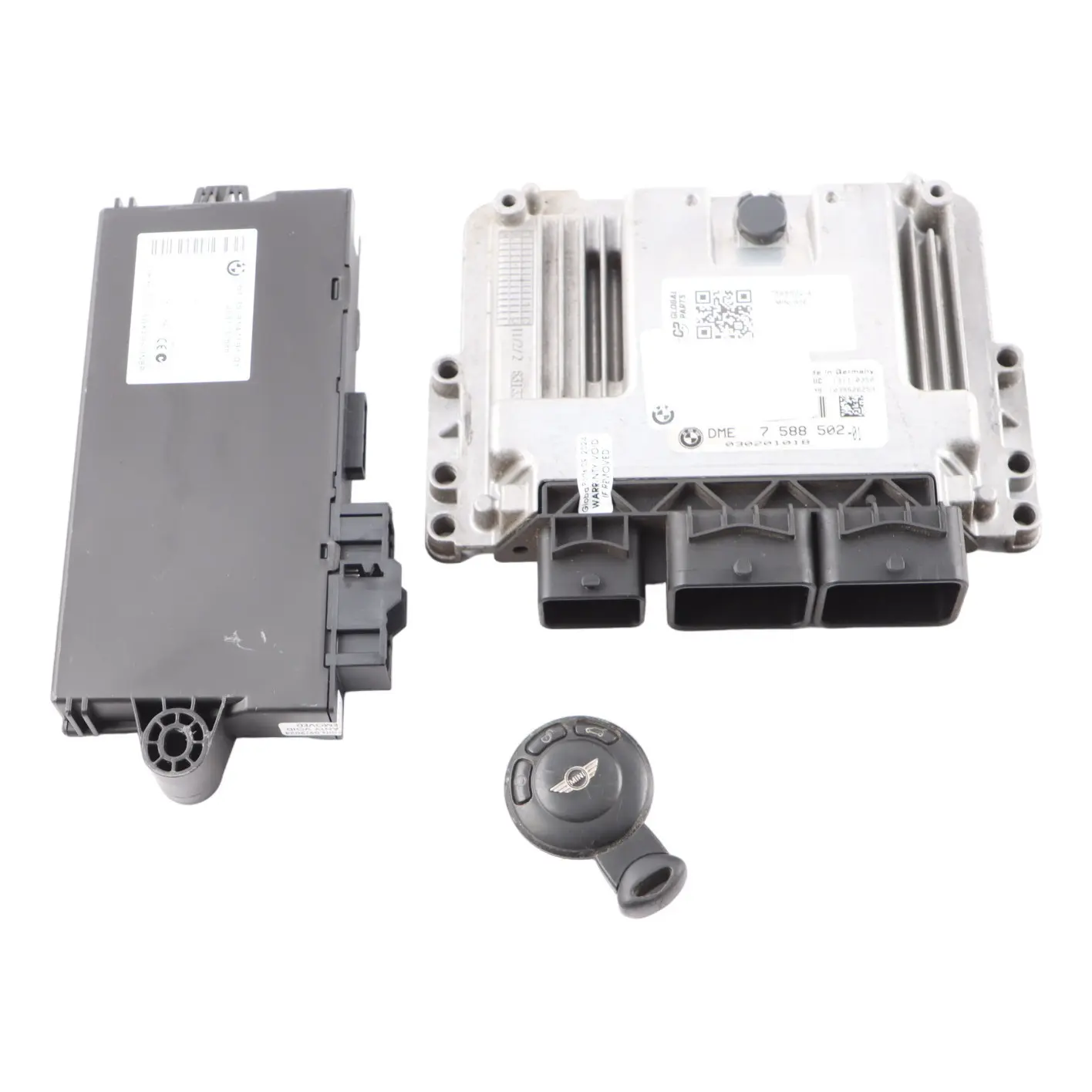 Mini One R55 R56 N12 1.4 Petrol Engine ECU Kit DME 7588502 CAS3 Keys Manual