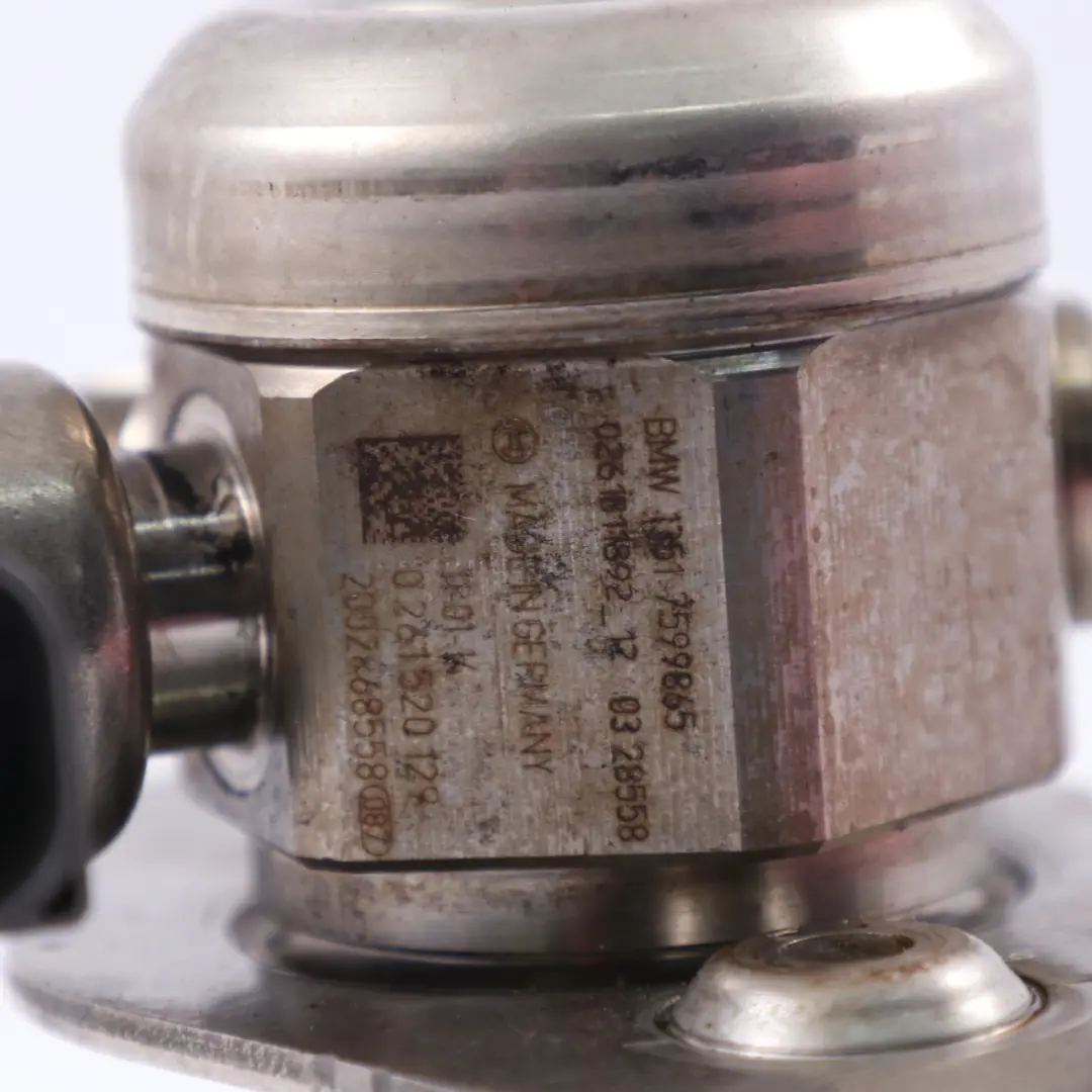 N63N Pompe Haute Pression Pour Injection D'Essence pour BMW F06 à propos du numéro de pièce 7599865 BMW F06 N63N Pompe Haute Pression Pour Injection D'Essence - SKU 7599865 - Numéro de pièce 7599865