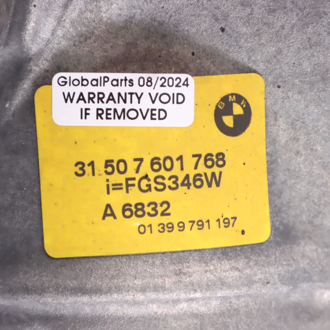 BMW 3 X1 E90 325xi 335xi E84 Essieu Avant Diff 3,46 7601767 GARANTIE - SKU 7601768 - Numéro de pièce 7601768
