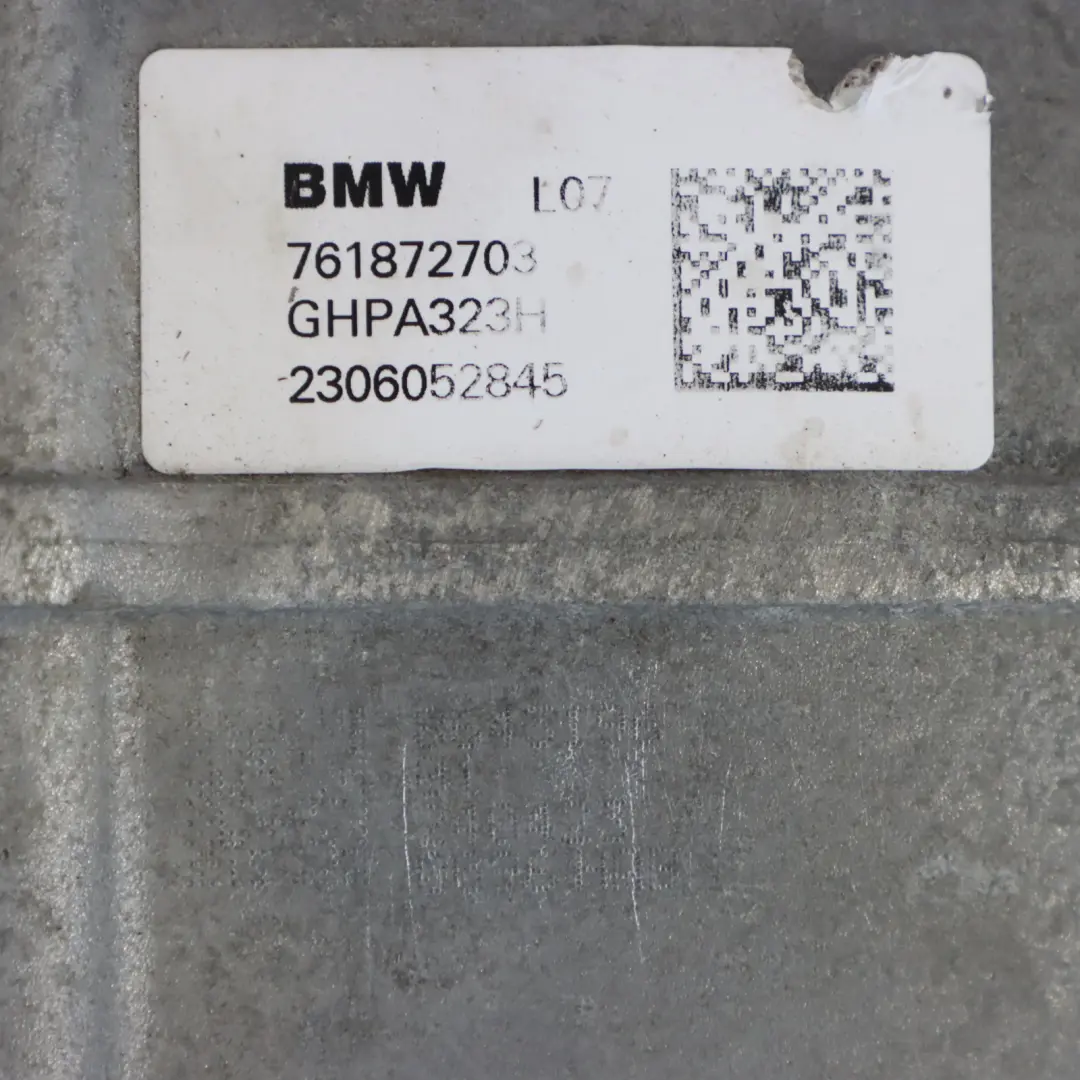 BMW X3 G01 X4 G02 Assale Anteriore Rapporto Differenziale 3,23 GARANZIA - SKU 7618727 - Numero di parte 7618727