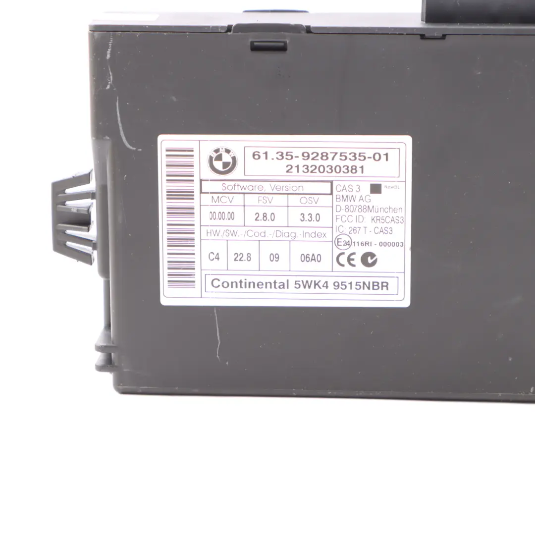 N43 118i 143HP ECU Unit Kit DME CAS3 Lock + Key Manual to BMW E81 E82 E88 with Part number 7640015 BMW E81 E82 E88 N43 118i 143HP ECU Unit Kit DME CAS3 Lock + Key Manual - SKU 7640015-2 - Part number 7640015