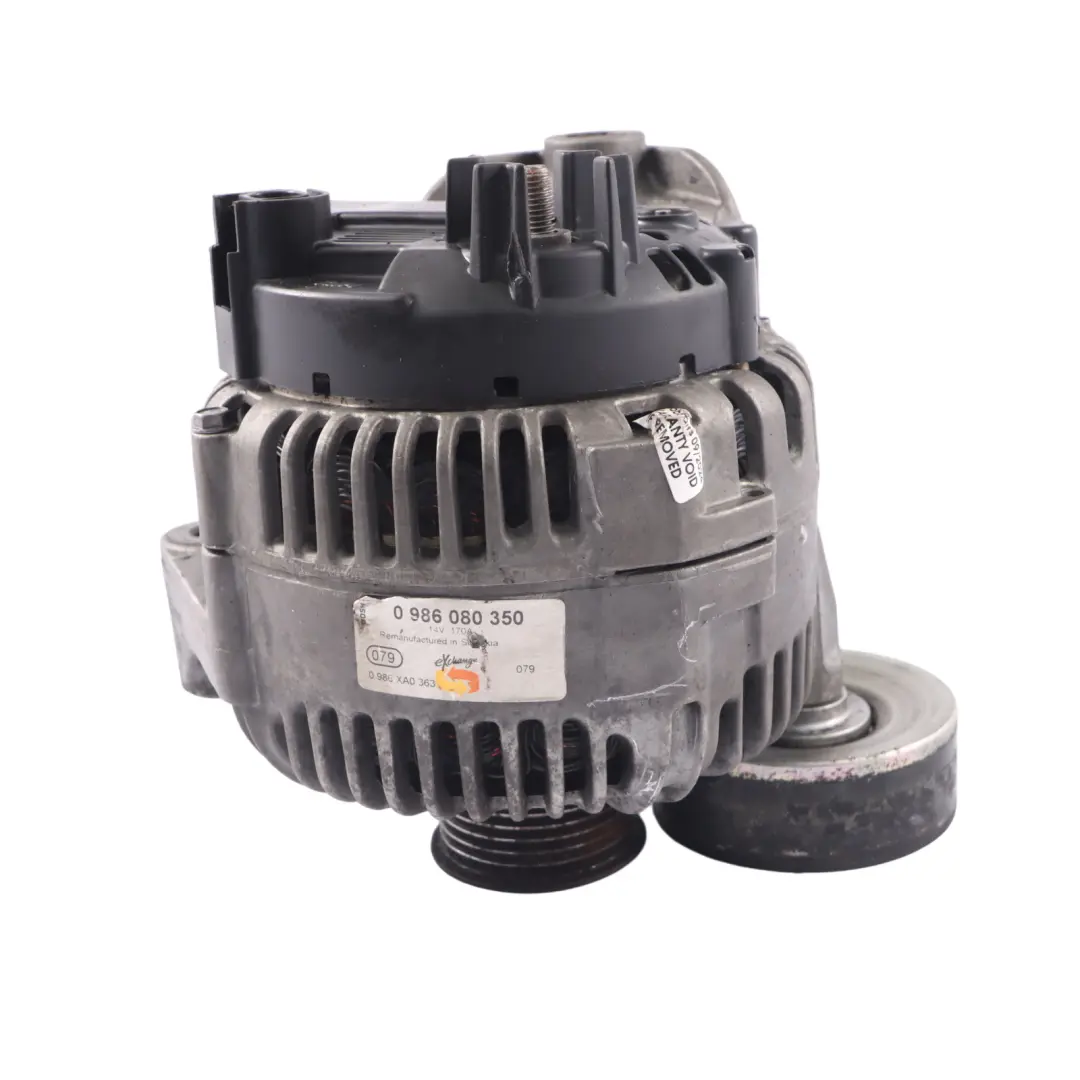 Compacto Alternador Generador Valeo 170A para BMW E60 E61 E65 con número de pieza 7792072 BMW E60 E61 E65 Compacto Alternador Generador Valeo 170A - SKU 7792072-1 - Número de pieza 7792072