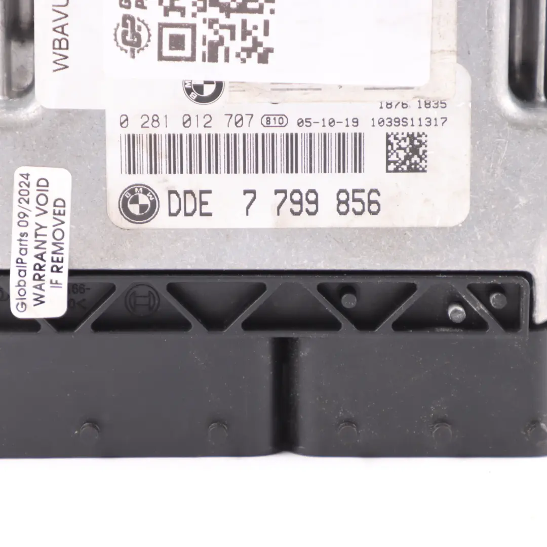 BMW E60 E61 E90 330d 530d M57N2 231HP Engine Control Unit ECU Manual - SKU 7799856-7 - Part number 7799856