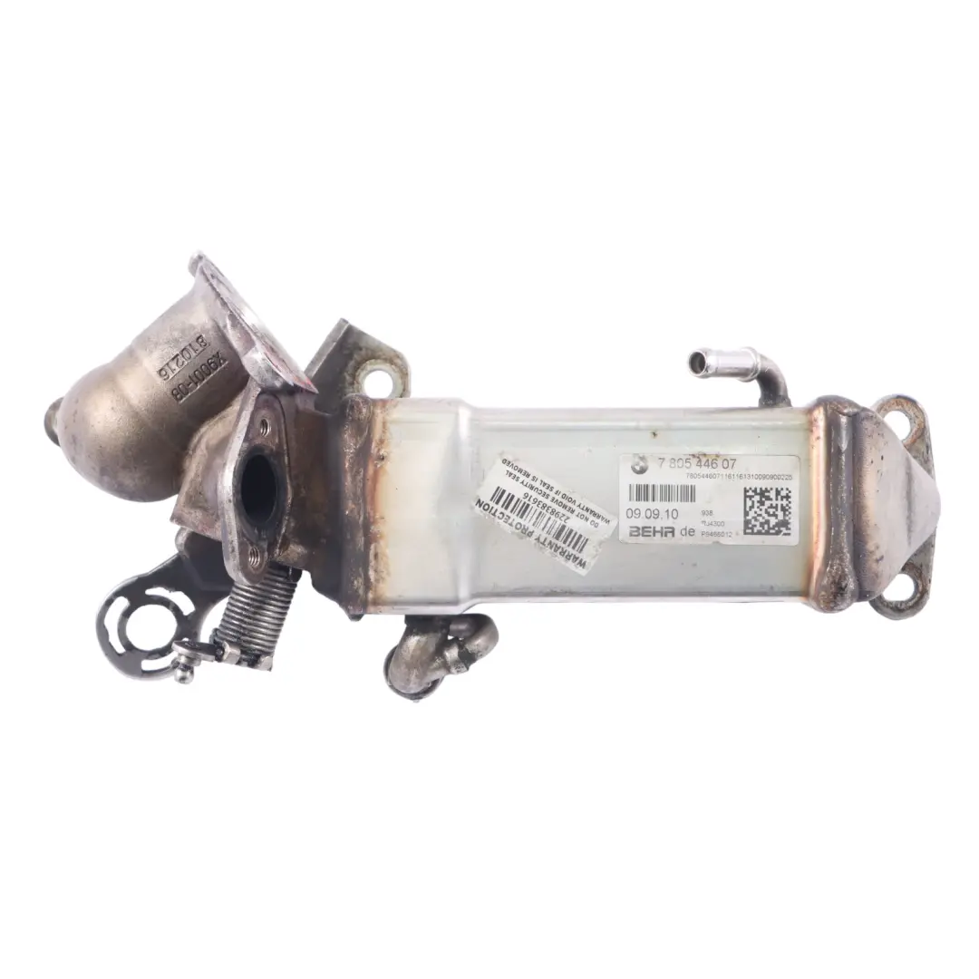 N57 EGR Refroidisseur Collecteur Echappement pour BMW X5 E70 E90 E92 LCI F10 à propos du numéro de pièce 7805446 BMW X5 E70 E90 E92 LCI F10 N57 EGR Refroidisseur Collecteur Echappement - SKU 7805446-2 - Numéro de pièce 7805446