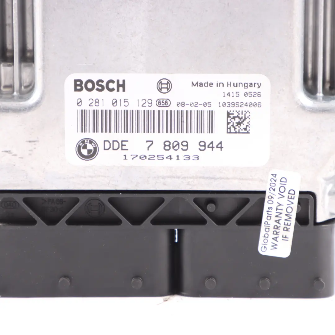 BMW E60 E61 E90 E91 330d 530d M57N2 231HP Engine ECU KIT DDE CAS3 + Key - SKU 7809944-4 - Part number 7809944