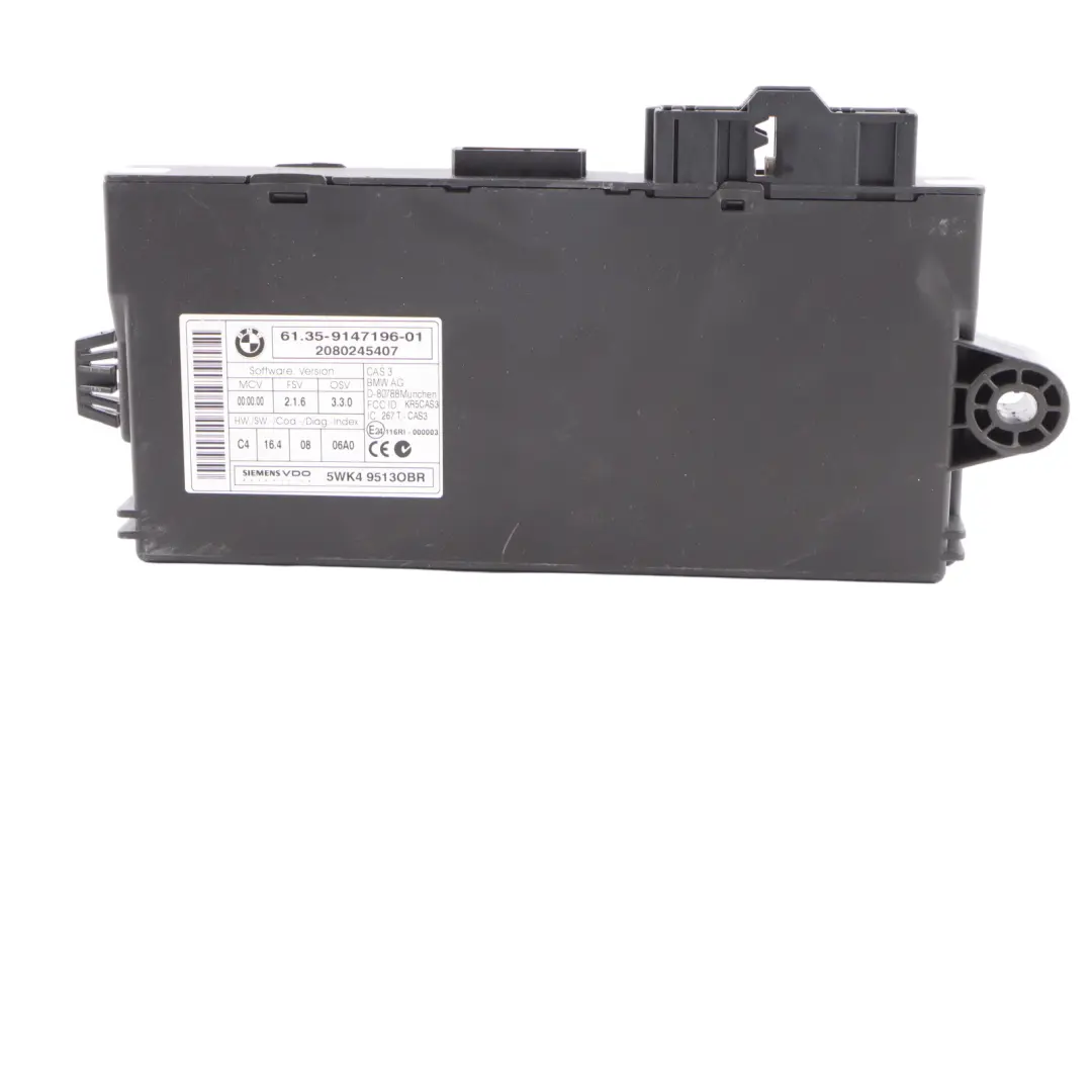 BMW E60 E61 E90 E91 330d 530d M57N2 231HP Engine ECU KIT DDE CAS3 + Key - SKU 7809944-4 - Part number 7809944