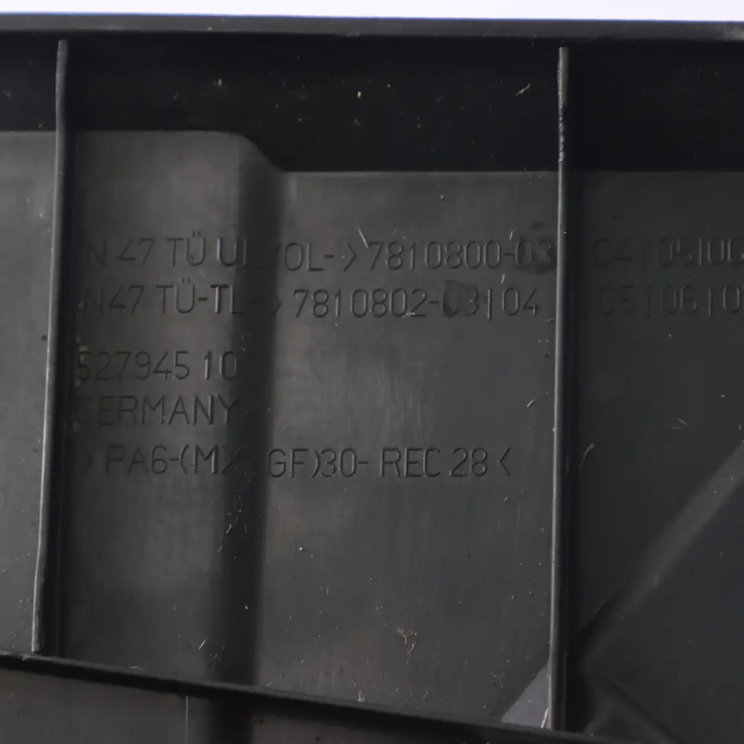 Tapa Acústica Panel Embellecedor N47N Diesel para BMW F20 F21 F30 Motor con número de pieza 7810800 BMW F20 F21 F30 Motor Tapa Acústica Panel Embellecedor N47N Diesel - SKU 7810800-2 - Número de pieza 7810800