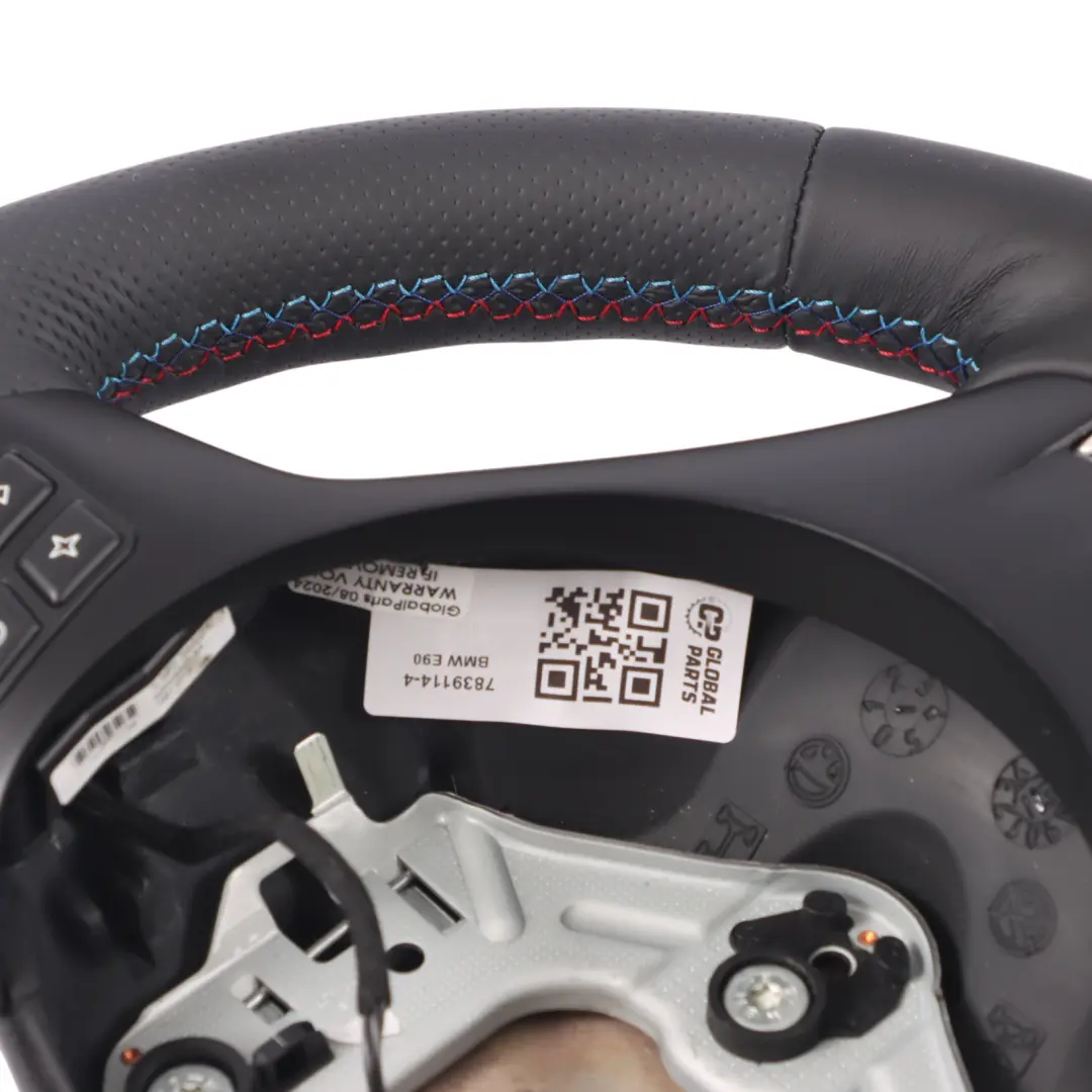 NUOVO Pelle Nera M Sport Spessa Multifunzione per Volante BMW E90 E92 E93 M3 con numero di parte 7839114 Volante BMW E90 E92 E93 M3 NUOVO Pelle Nera M Sport Spessa Multifunzione - SKU 7839114-4 - Numero di parte 7839114