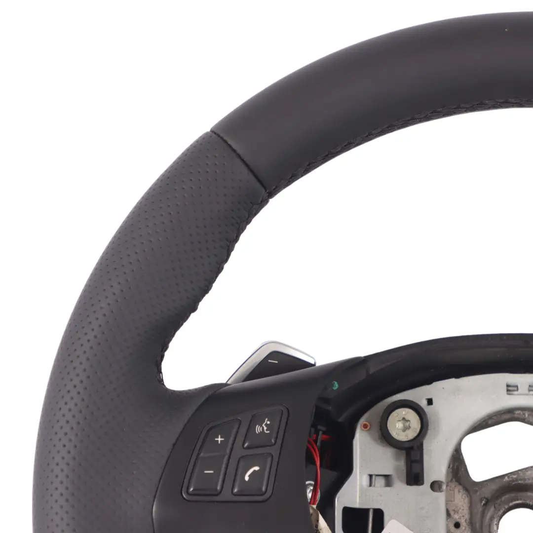 BMW E87 E90 E91 E92 E93 NEW Leather M-Sport Thick Steering Wheel Paddle Shift - SKU 7839115-7 - Part number 7839115