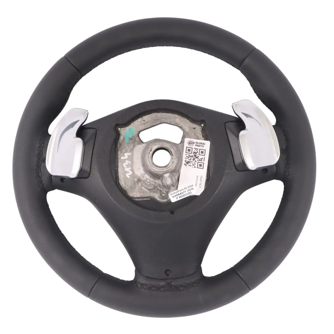 BMW E87 E90 E91 E92 E93 NEW Leather M-Sport Thick Steering Wheel Paddle Shift - SKU 7839115-7 - Part number 7839115