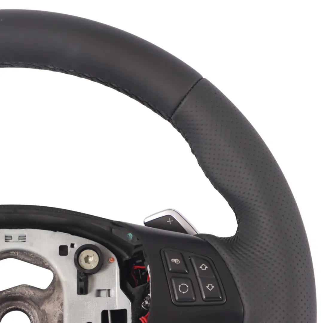 Nuova Pelle Nera M-SPORT Volante Spesso BMW E81 E87 E90 E91 E92 - SKU 7839115-7 - Numero di parte 7839115