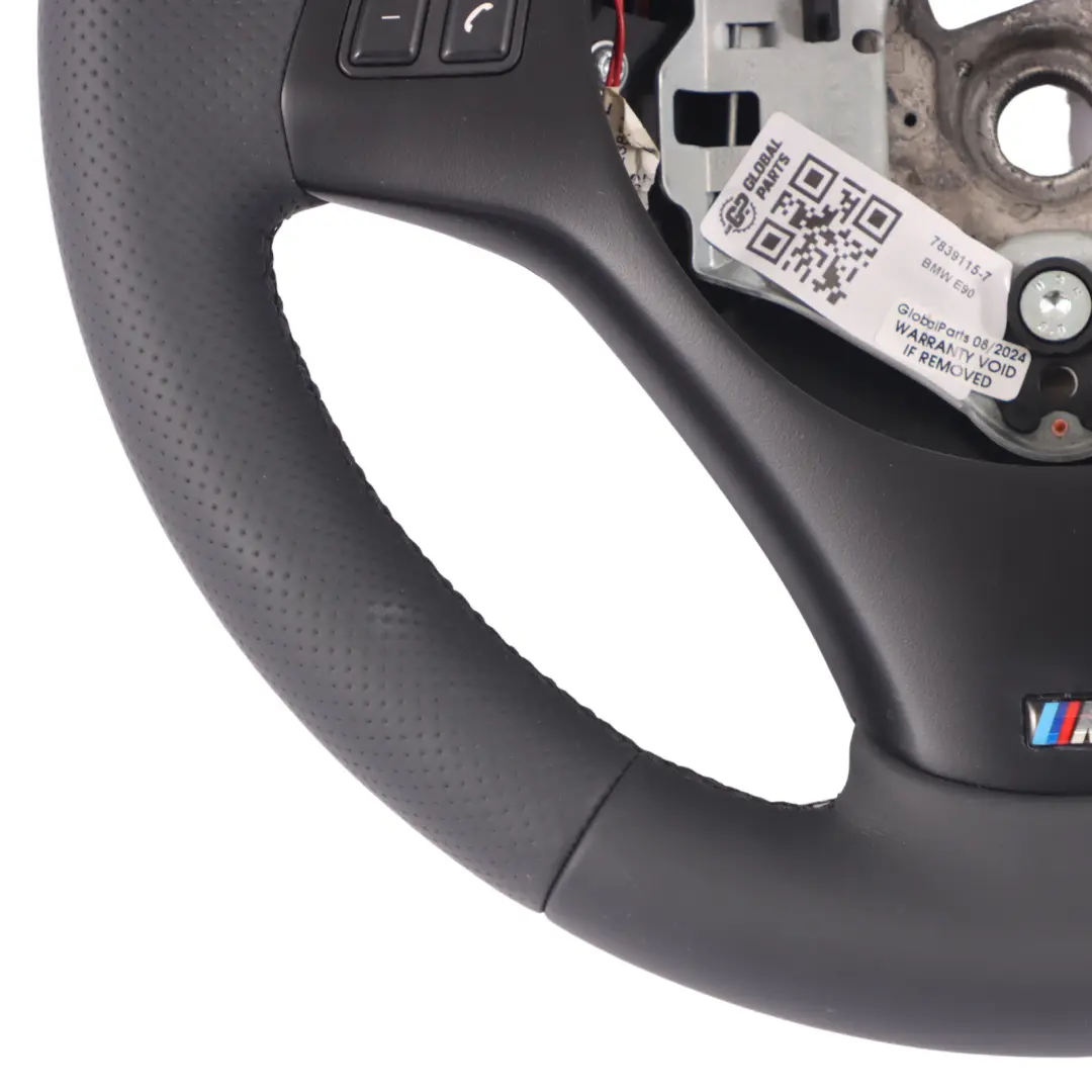 NEU Schwarz Leder M-Sport Dickes Lenkrad Paddelschieber für BMW E81 E87 E90 E91 E92 mit Teilenummer 7839115 BMW E81 E87 E90 E91 E92 NEU Schwarz Leder M-Sport Dickes Lenkrad Paddelschieber - SKU 7839115-7 - Teilenummer 7839115