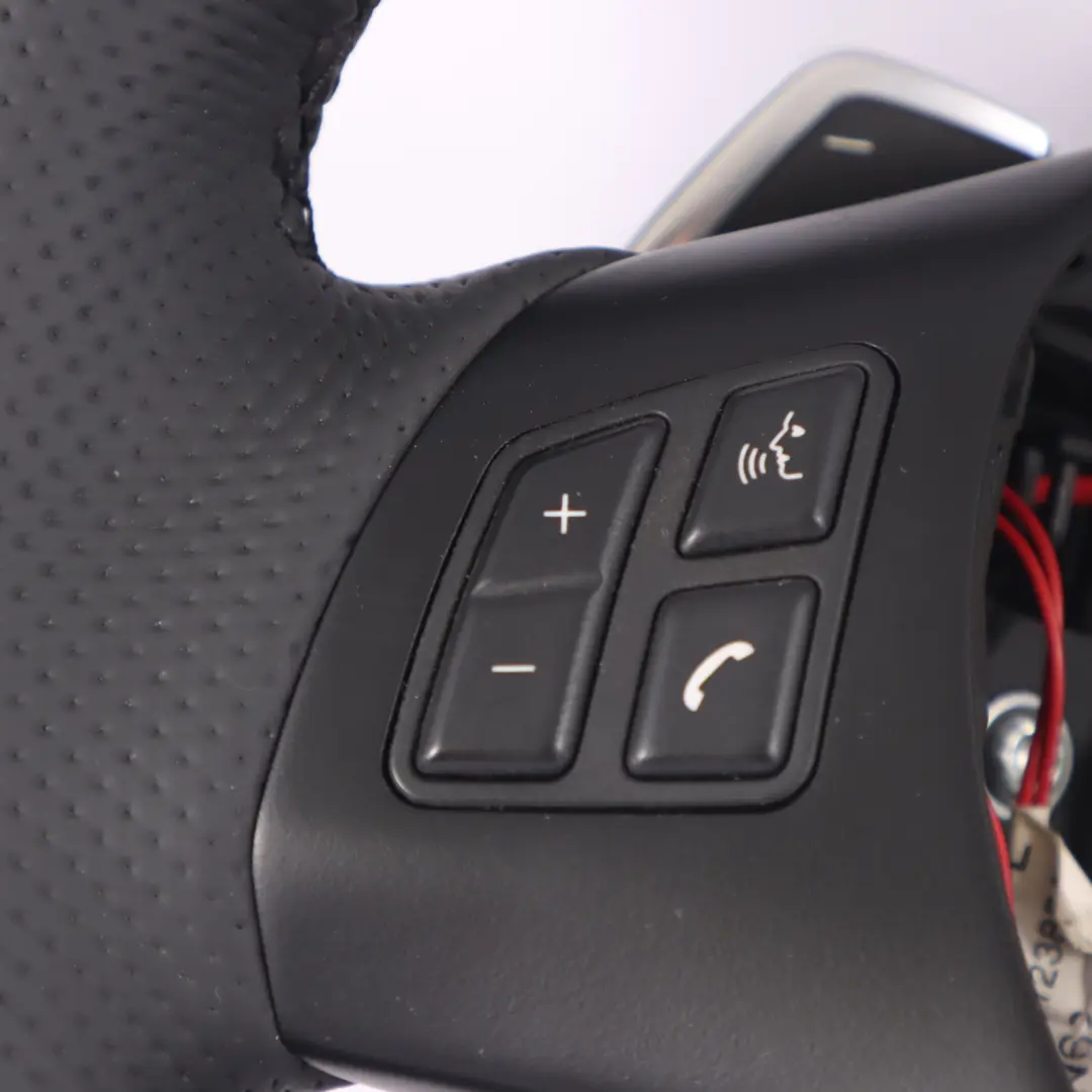 NUEVO cuero M-Sport grueso volante Paddle Shift para BMW E87 E90 E91 E92 E93 con número de pieza 7839115 BMW E87 E90 E91 E92 E93 NUEVO cuero M-Sport grueso volante Paddle Shift - SKU 7839115-7 - Número de pieza 7839115