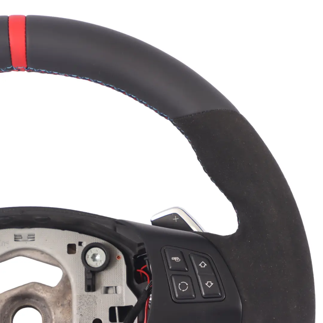  Volant BMW E81 E87 E90 E91 E92 NOUVEAU Cuir Alcantara M Sport Epais - SKU 7839115-8 - Numéro de pièce 7839115