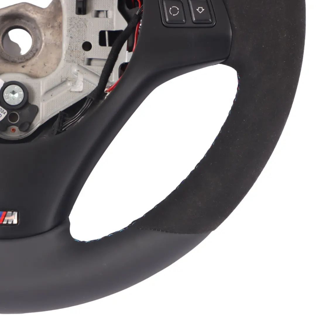  Volant BMW E81 E87 E90 E91 E92 NOUVEAU Cuir Alcantara M Sport Epais - SKU 7839115-8 - Numéro de pièce 7839115