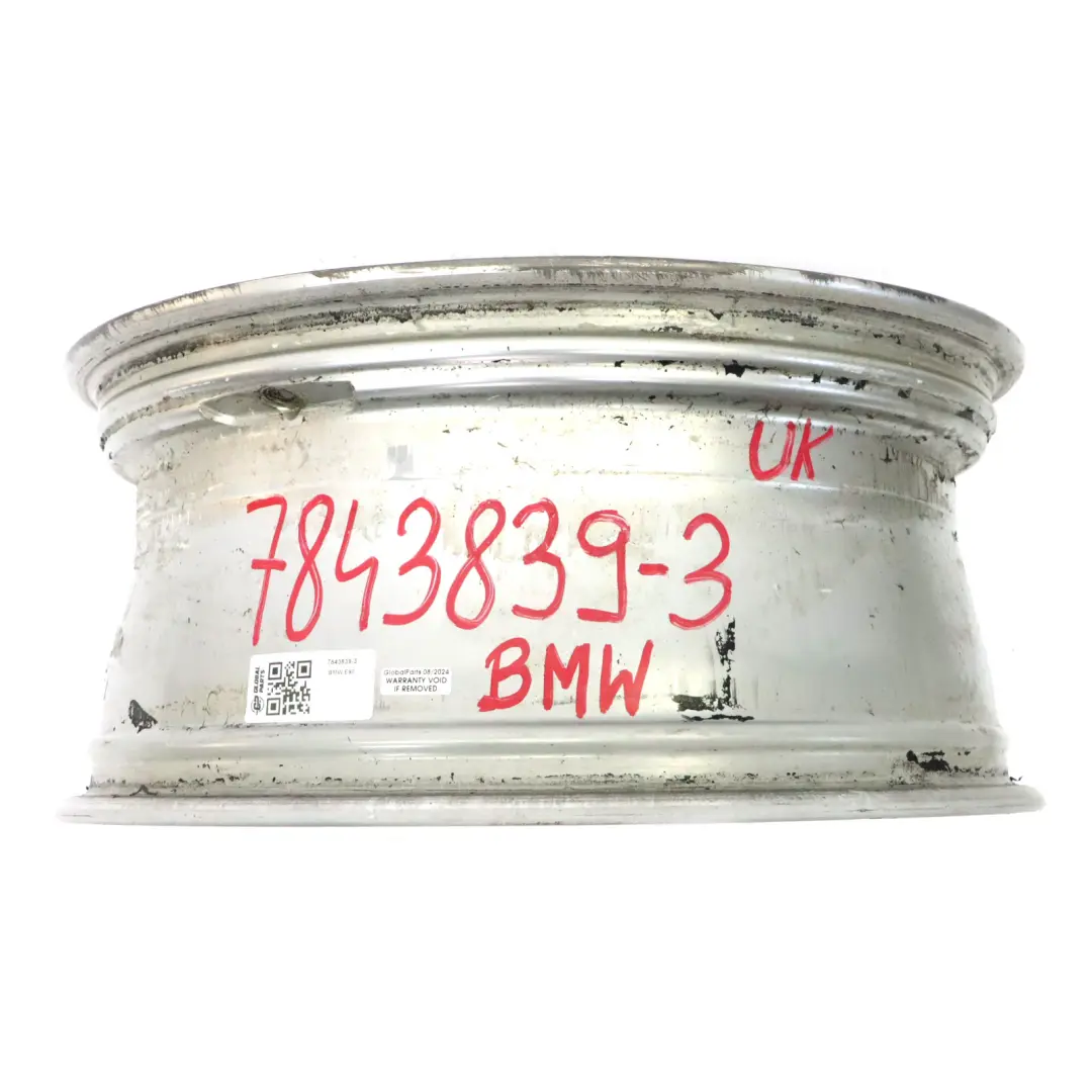 BMW E90 E91 Ferric gris Jante Roue Avant Alliage 18" ET:34 8J M Spider Spoke 193 - SKU 7843839-3 - Numéro de pièce 7843839