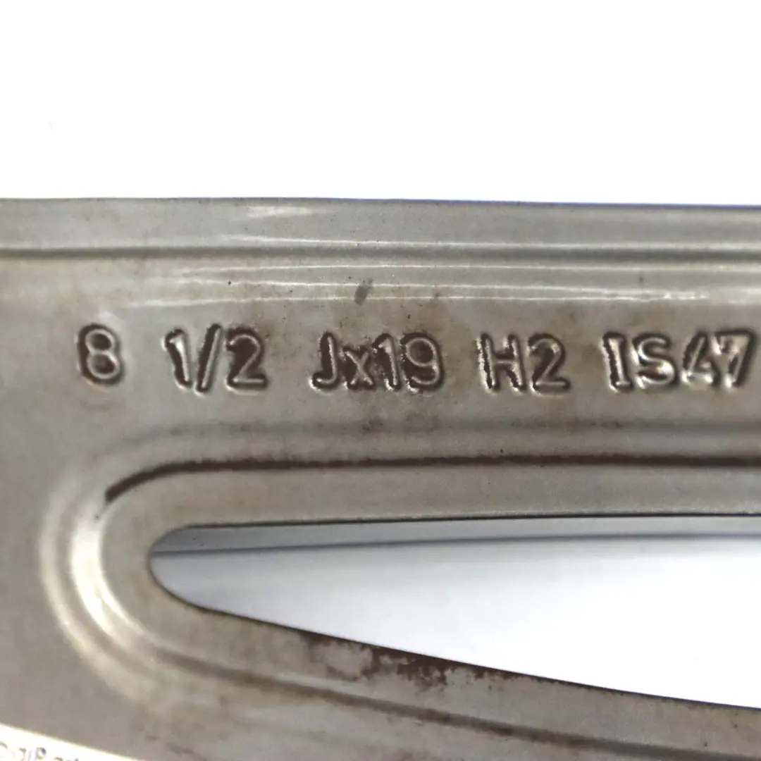 BMW F30 F31 F32 Rear Alloy Wheel Rim 19" 8,5J ET:47 M Double Spoke 442 - SKU 7846781-4 - Part number 7846781