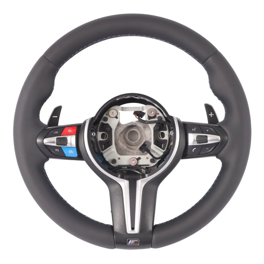 Steering Wheel BMW F80 M3 F82 F83 M4 F87 M2 NEW Black Leather M Sport Heated  - SKU 7847607-2 - Part number 7847607