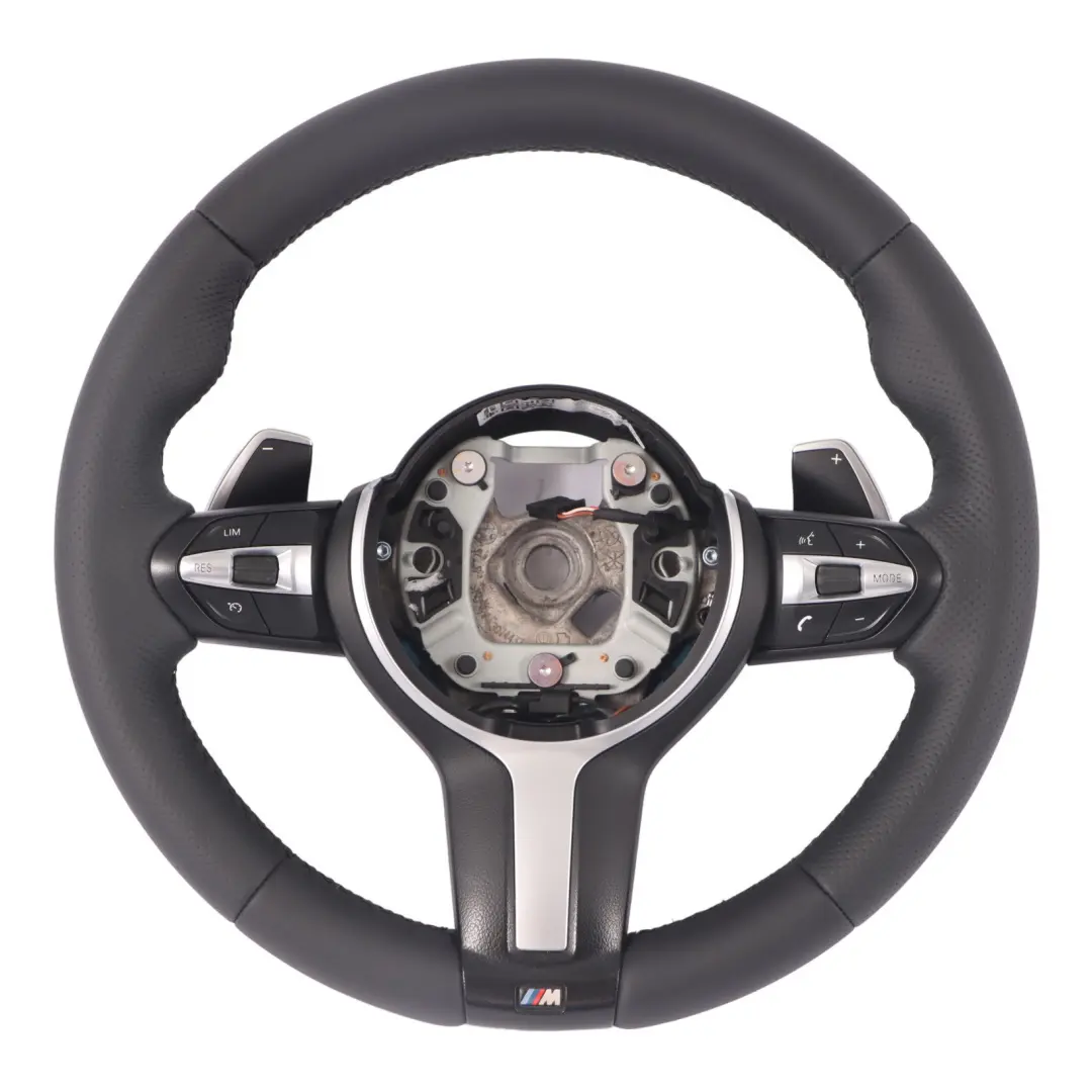NUEVO Cuero / Alcantara M Sport Volante Paddle Shift para BMW F20 F21 F30 F31 F32 con número de pieza 7850403 BMW F20 F21 F30 F31 F32 NUEVO Cuero / Alcantara M Sport Volante Paddle Shift - SKU 7850403-6 - Número de pieza 7850403