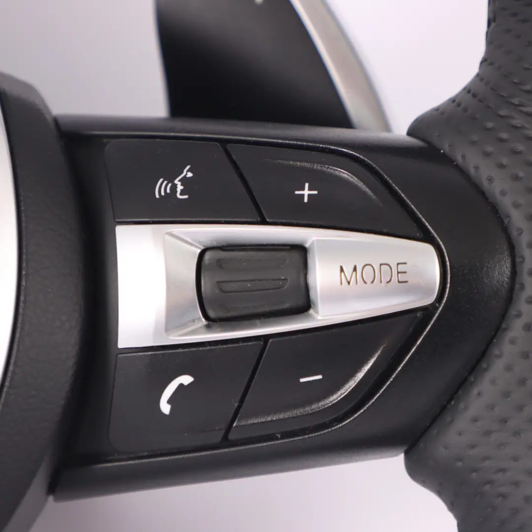 Leather Steering Wheel Paddle Shift to BMW F20 F21 F30 F31 F32 M Sport NEW Black with Part number 7850403 BMW F20 F21 F30 F31 F32 M Sport NEW Black Leather Steering Wheel Paddle Shift - SKU 7850403-6 - Part number 7850403