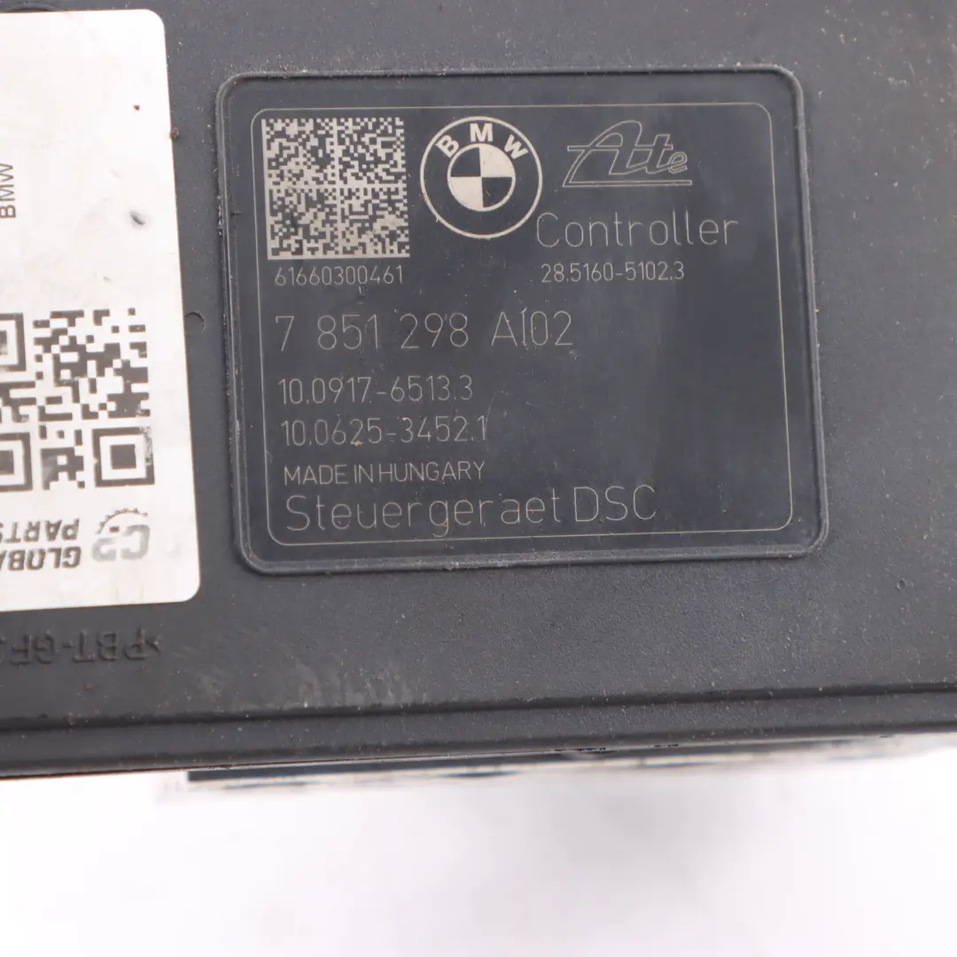 Pompe Frein BMW F87 M2 F80 M3 F82 M4 DSC Unité Freinage Hydraulique pour à propos du numéro de pièce 7851298 Pompe Frein BMW F87 M2 F80 M3 F82 M4 DSC Unité Freinage Hydraulique - SKU 7851298-4 - Numéro de pièce 7851298