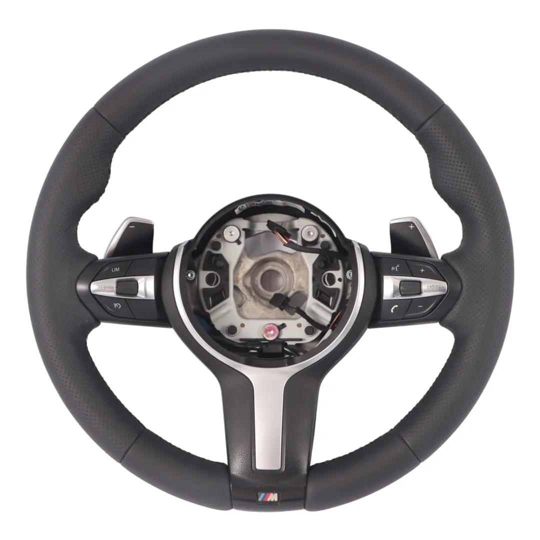  Steering Wheel BMW X3 F25 X4 F26 X5 F15 Heated NEW Black Leather M Sport Paddles - SKU 7851499-2 - Part number 7851499