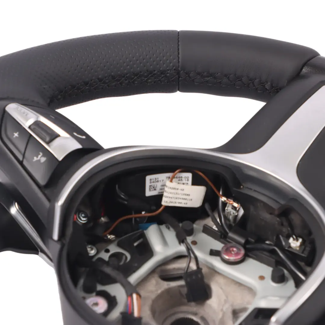  Steering Wheel BMW X3 F25 X4 F26 X5 F15 Heated NEW Black Leather M Sport Paddles - SKU 7851499-2 - Part number 7851499
