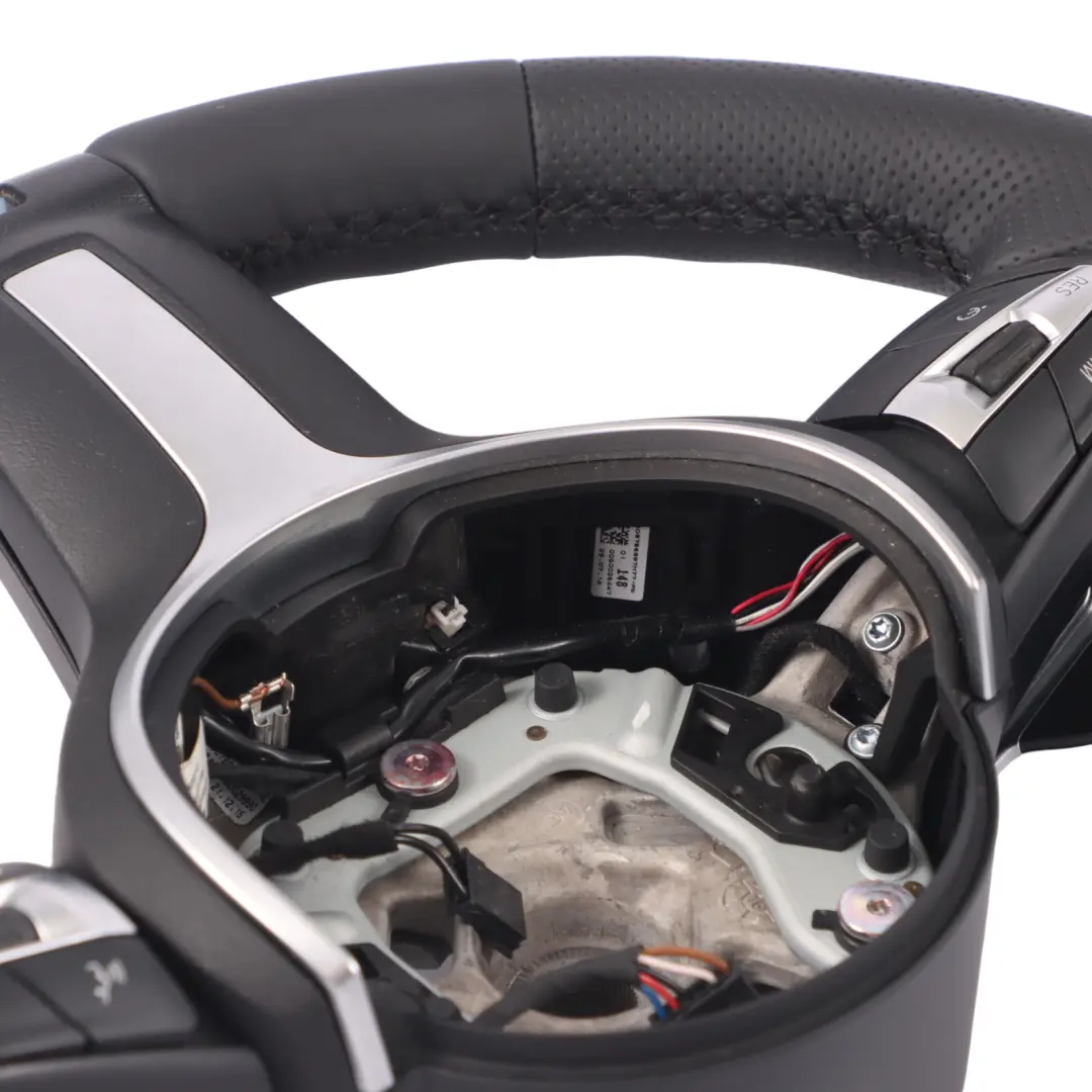 Riscaldato NUOVO NERO Pelle M Sport Cambio Volante per Volante BMW X3 F25 X4 F26 con numero di parte 7851499 Volante BMW X3 F25 X4 F26 Riscaldato NUOVO NERO Pelle M Sport Cambio Volante - SKU 7851499-2 - Numero di parte 7851499