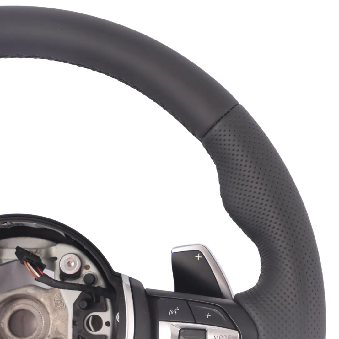 Calentado NUEVO Cuero Negro M Sport Palanca Cambio para Volante BMW X3 F25 X4 F26 con número de pieza 7851499 Volante BMW X3 F25 X4 F26 Calentado NUEVO Cuero Negro M Sport Palanca Cambio - SKU 7851499-2 - Número de pieza 7851499