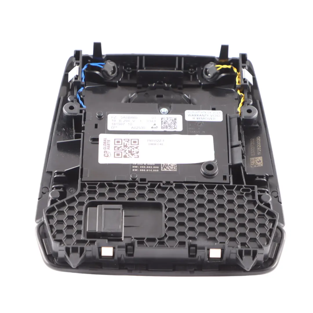 Roof Switch BMW F40 Unit Interior Reading Light Control Unit Black to with Part number 7911122 Roof Switch BMW F40 Unit Interior Reading Light Control Unit Black - SKU 7911122-1 - Part number 7911122