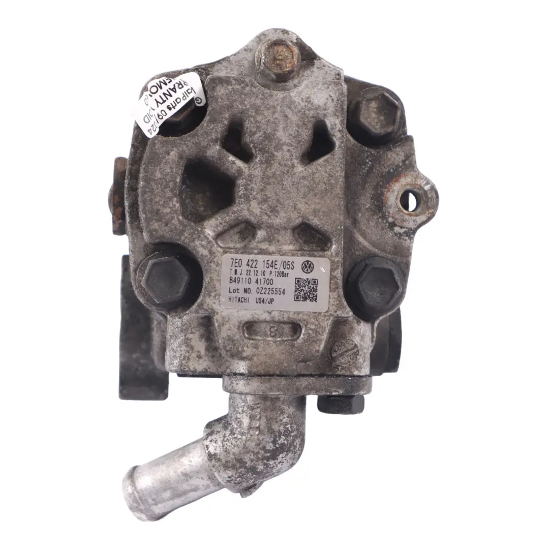 Unidad de Bomba de Dirección Asistida para Volkswagen VW Transporter T5 con número de pieza 7E0422154E Volkswagen VW Transporter T5 Unidad de Bomba de Dirección Asistida - SKU 7E0422154E - Número de pieza 7E0422154E