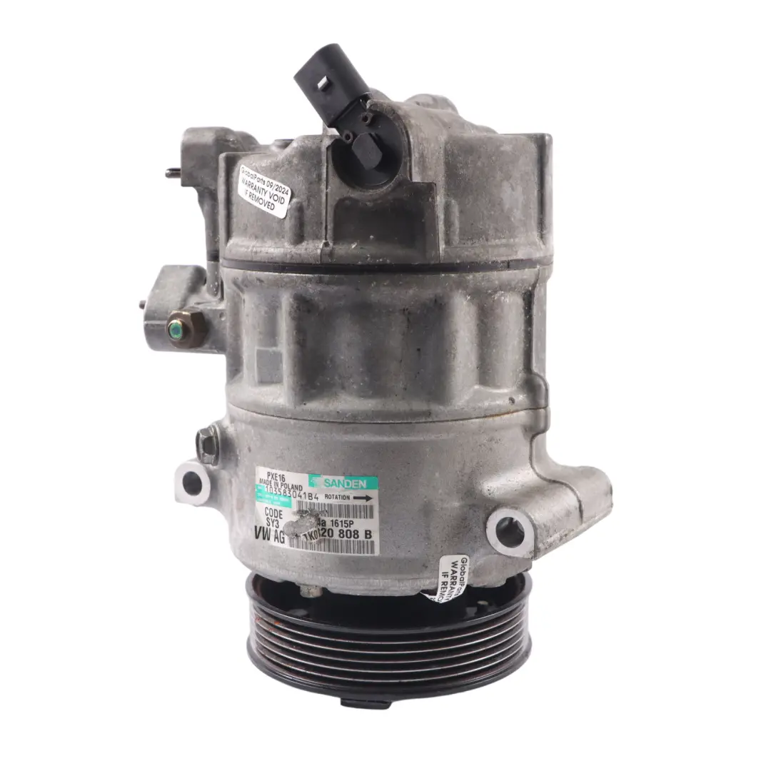 Condizionata Audi A3 8P VW Touran 1T per Compressore Aria con numero di parte 7K0820808B Compressore Aria Condizionata Audi A3 8P VW Touran 1T - SKU 1K0820808B - Numero di parte 7K0820808B