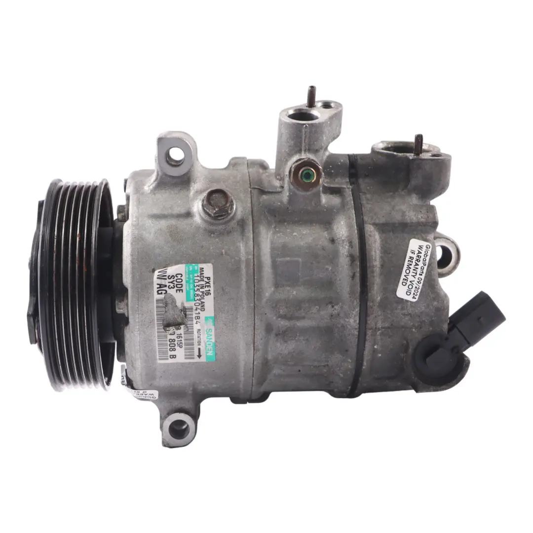 Air Conditioning Compressor Audi A3 8P VW Touran 1T A/C Pump - SKU 1K0820808B - Part number 7K0820808B
